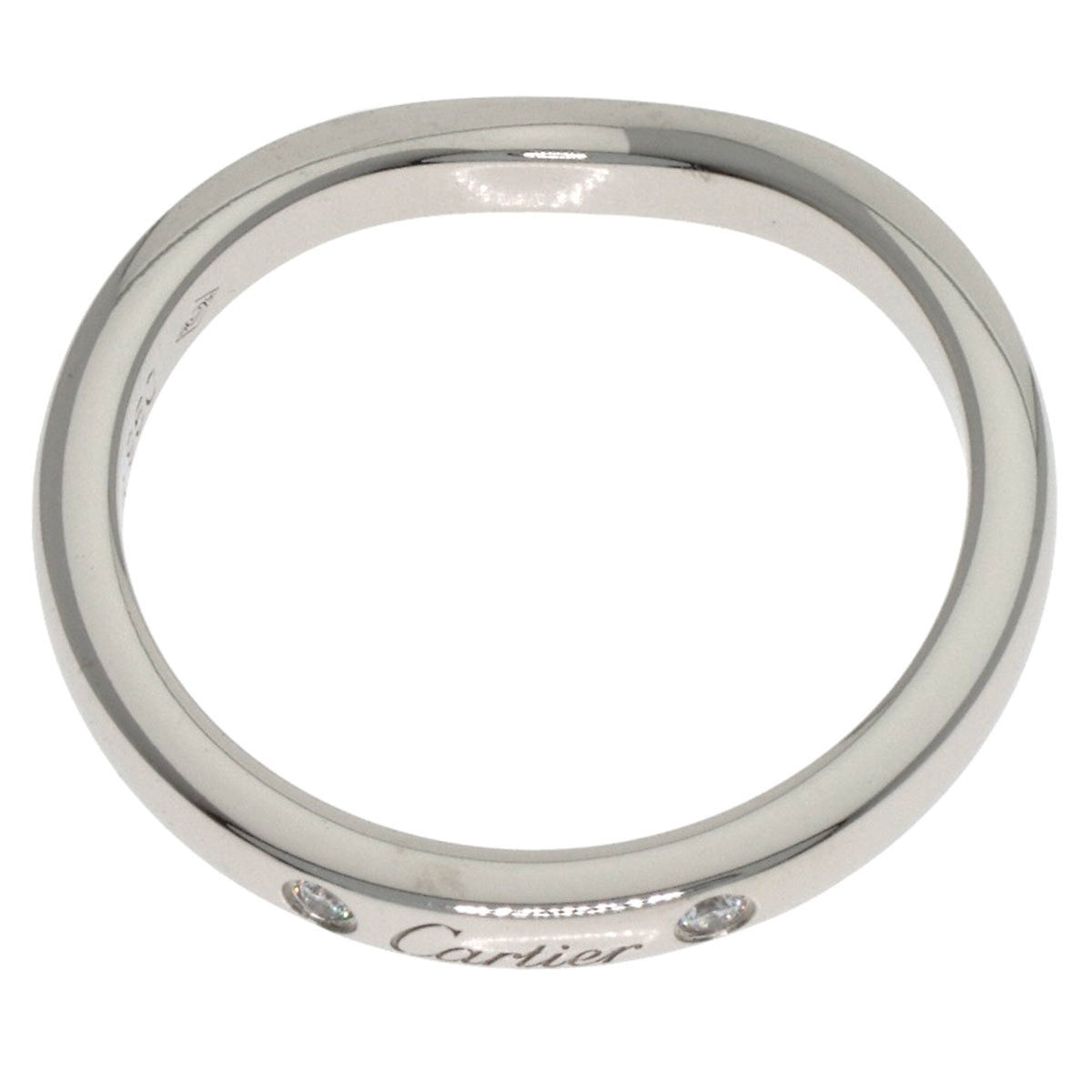Cartier Platinum 950 Band Ring (Pre-Owned)