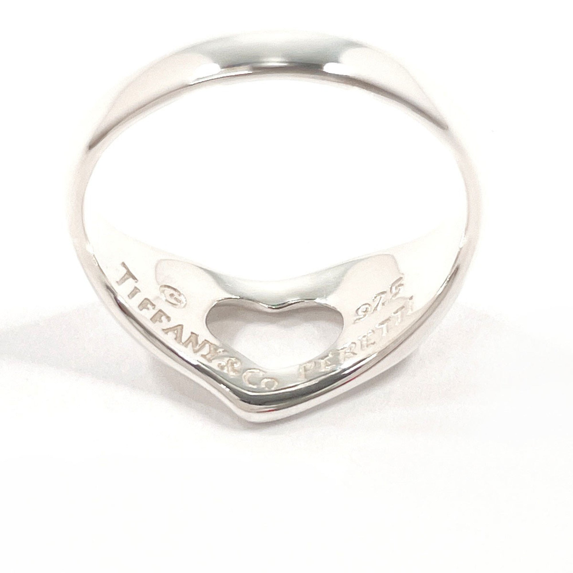 Tiffany Silver Silver 925 Band Ring (Pre-Owned)
