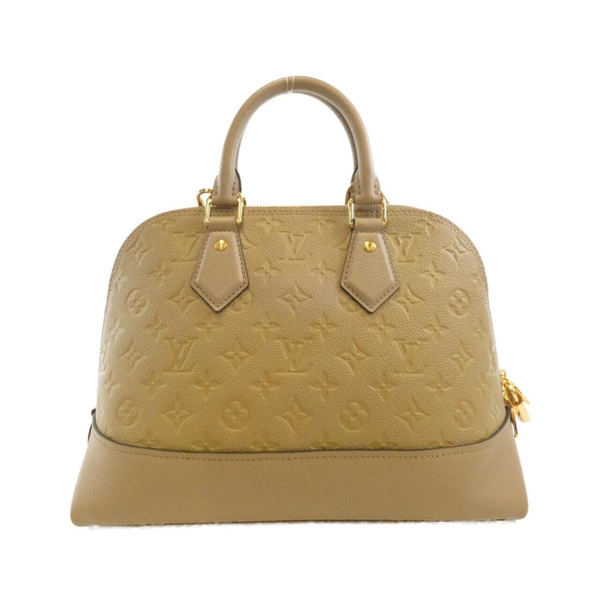 Louis Vuitton Tourterelle Leather Handbag (Pre-Owned)