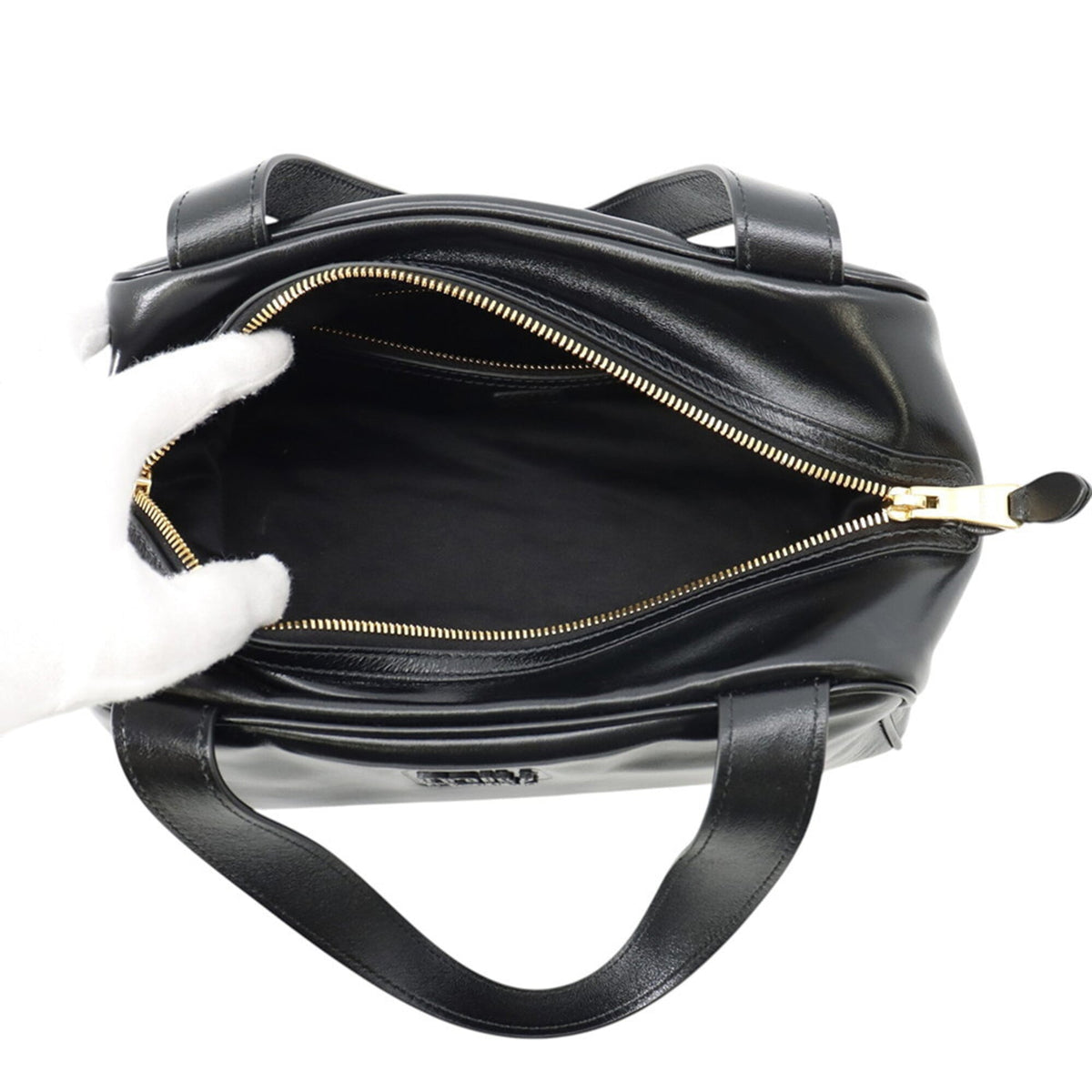 Miu Miu Black Leather Handbag (Pre-Owned)