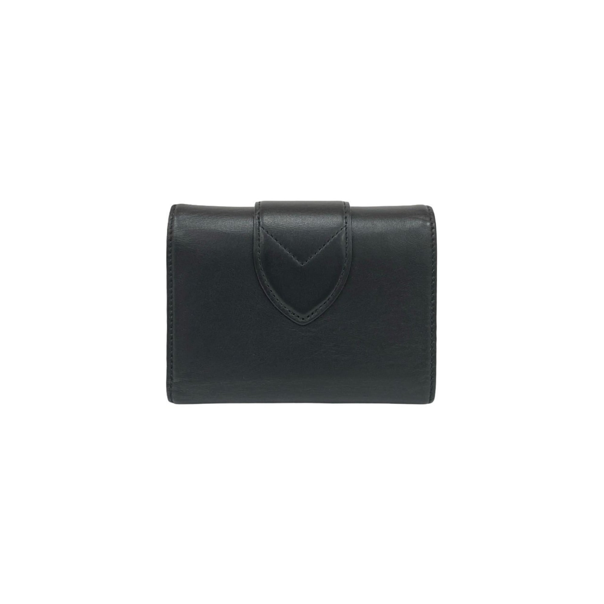 Louis Vuitton Black Pink Leather Wallet (Tri-Fold) (Pre-Owned)