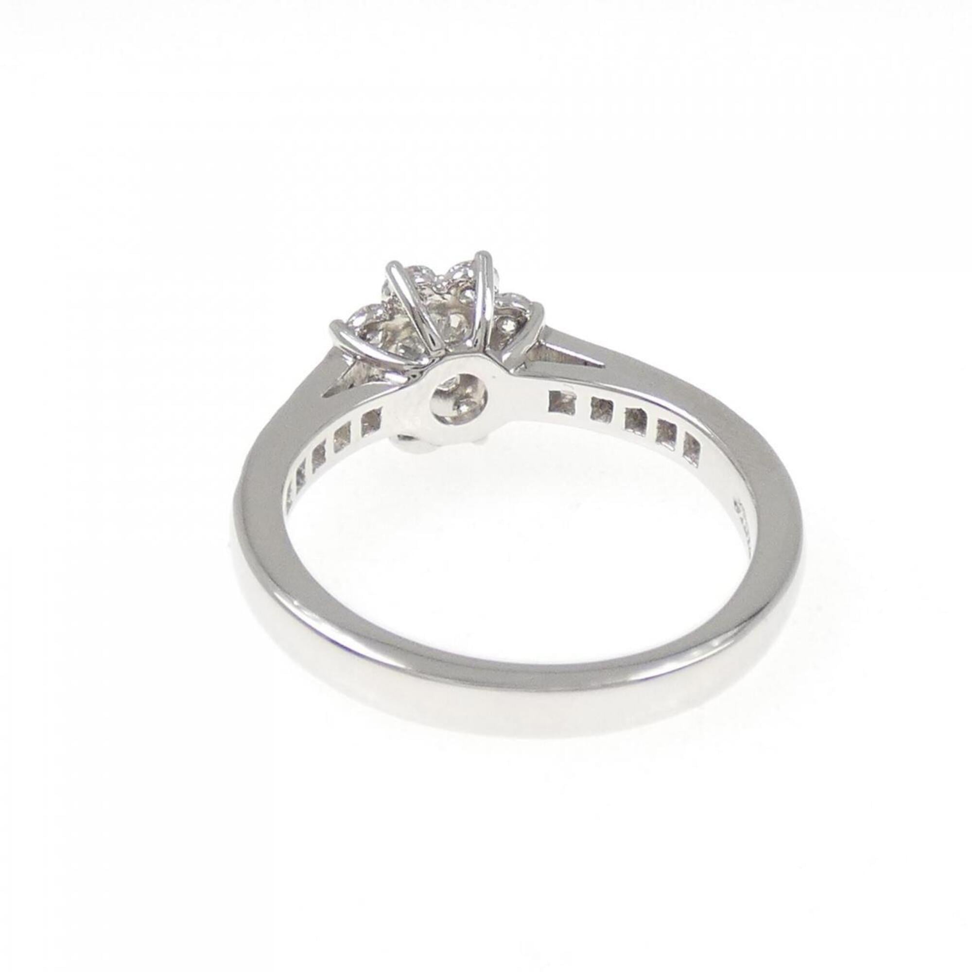 Tiffany Platinum Platinum 950 Band Ring (Pre-Owned)