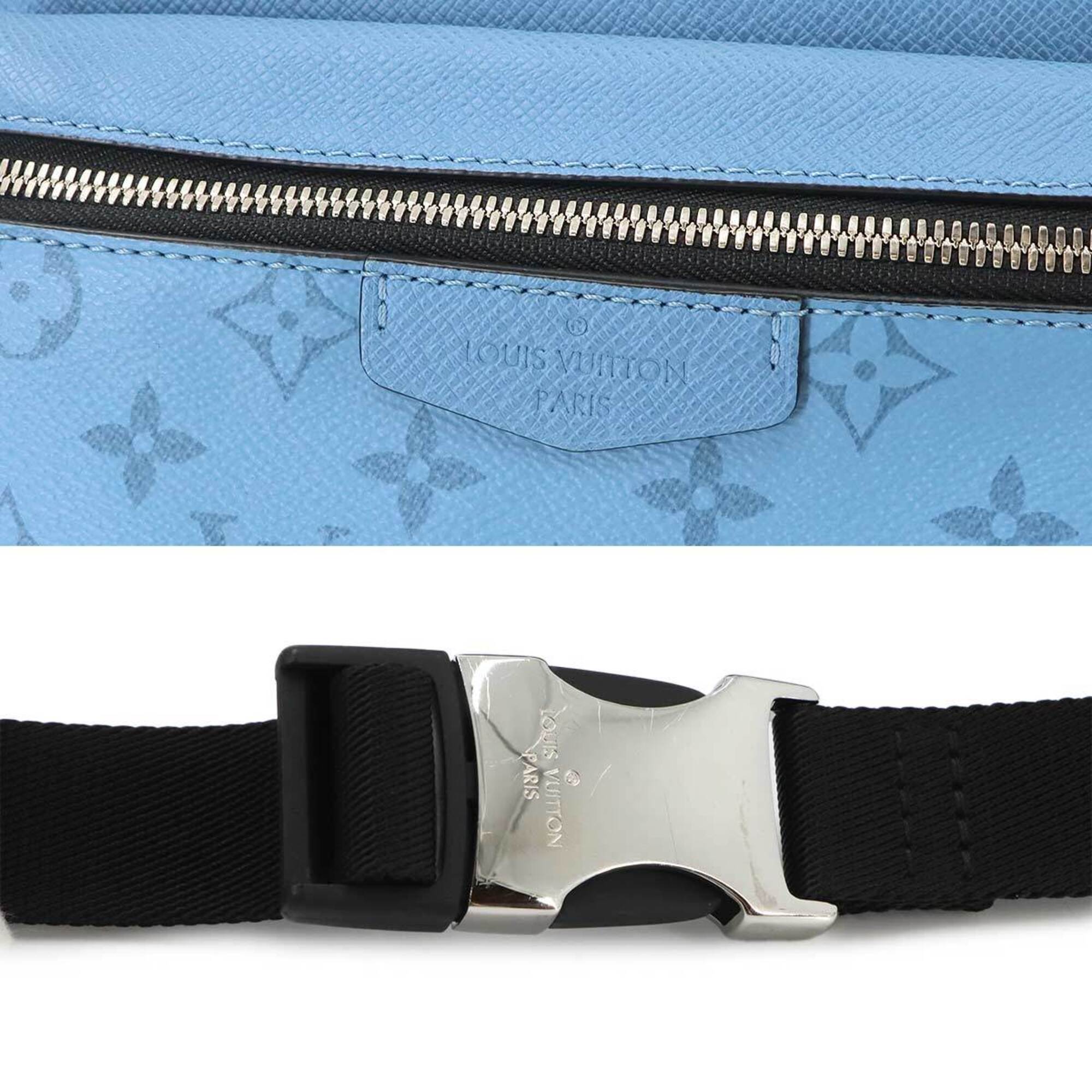 Louis Vuitton Taigarama Blue Taigarama Handbag Sling Bag (Pre-Owned)