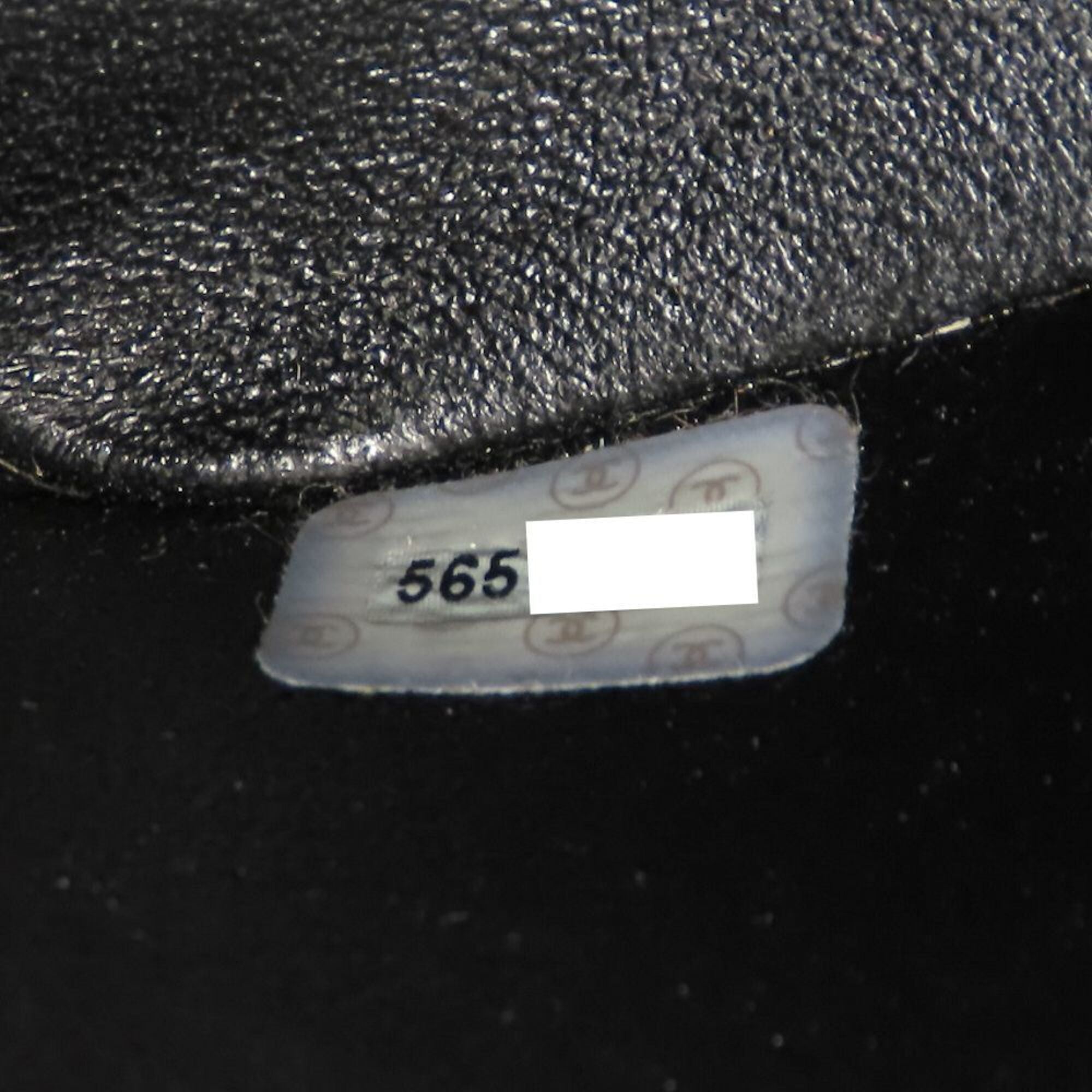 Chanel Black Grained Calfskin Tote Bag (Pre-Owned)