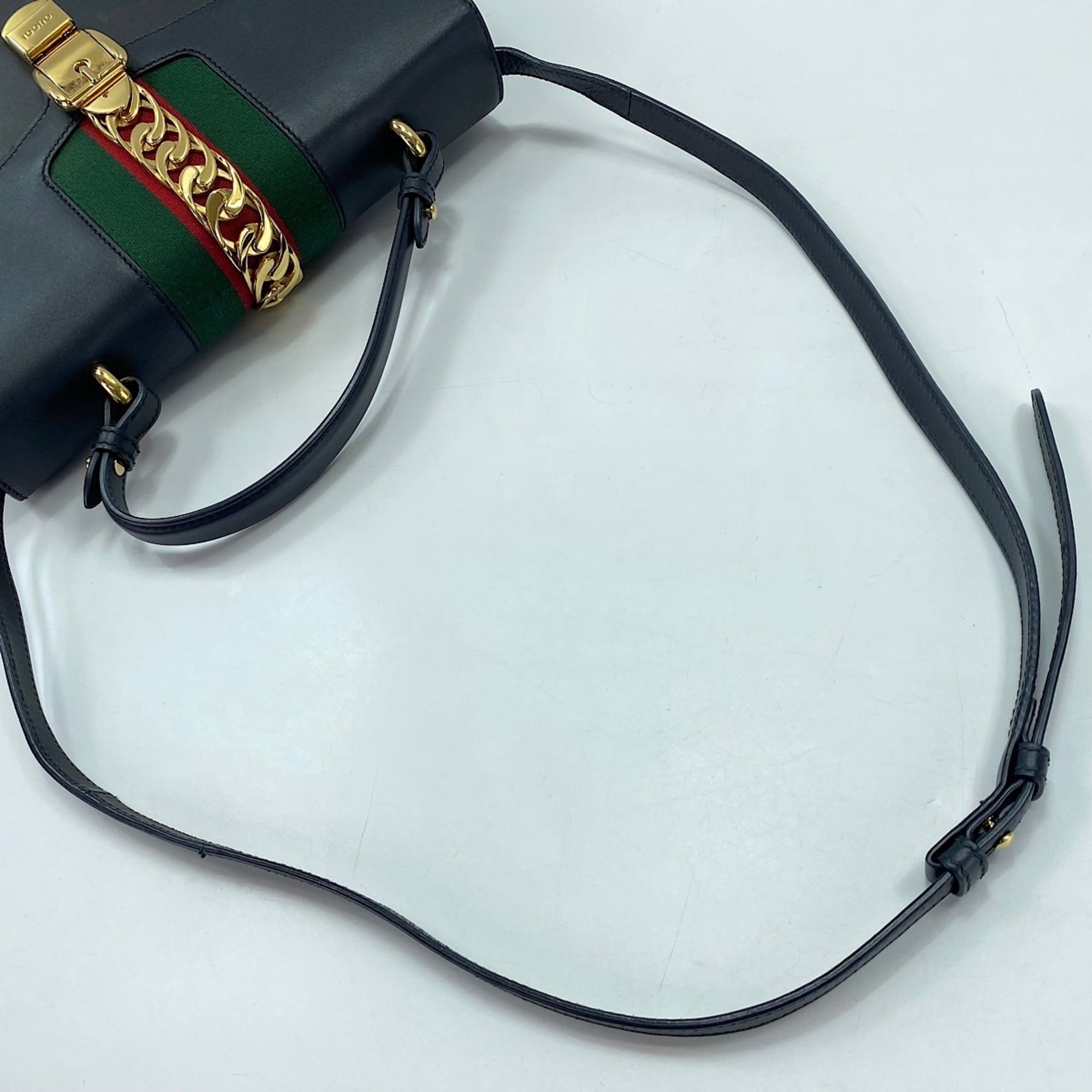 Gucci Navy Handbag (Pre-Owned)