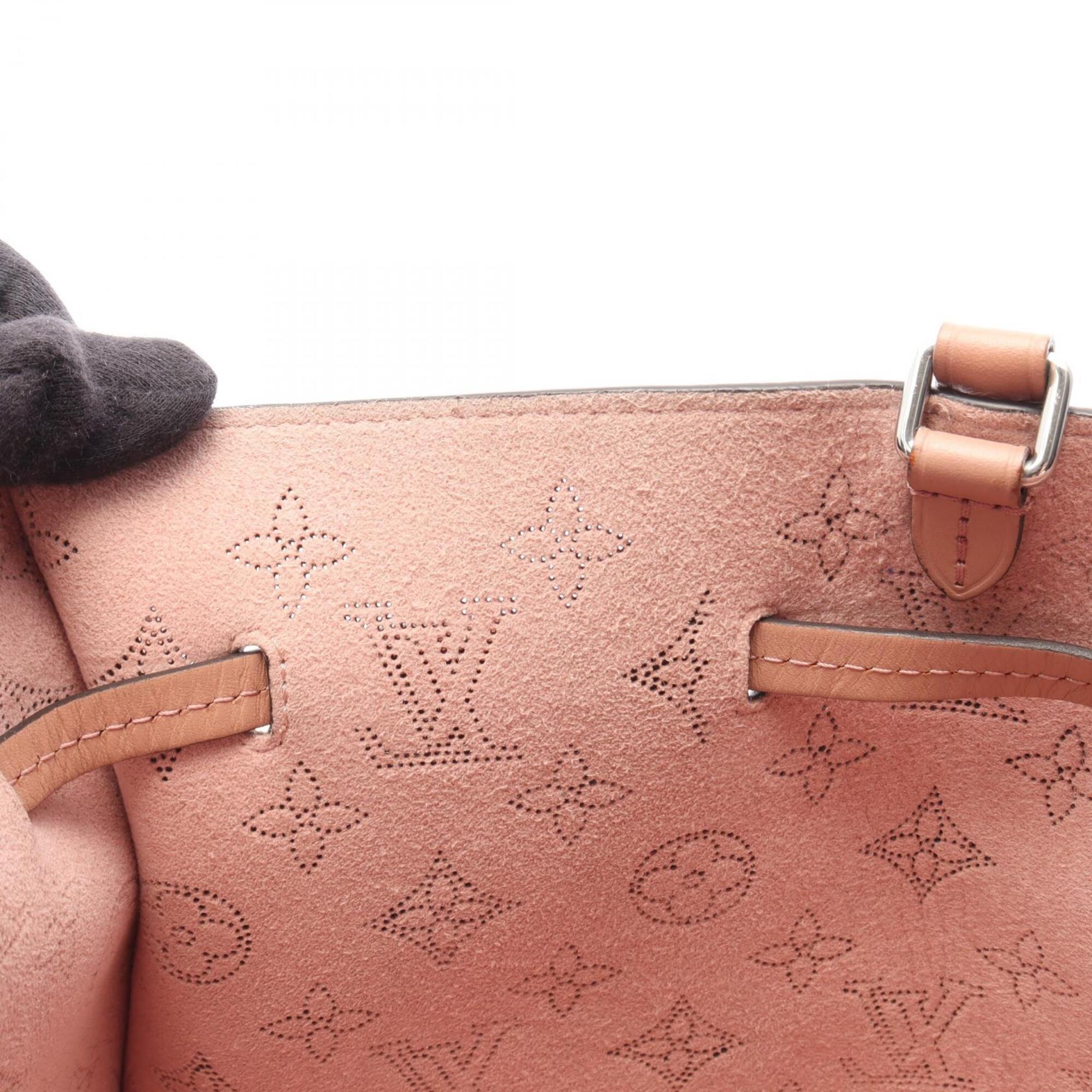 Louis Vuitton Pink Leather Handbag Pouch (Pre-Owned)