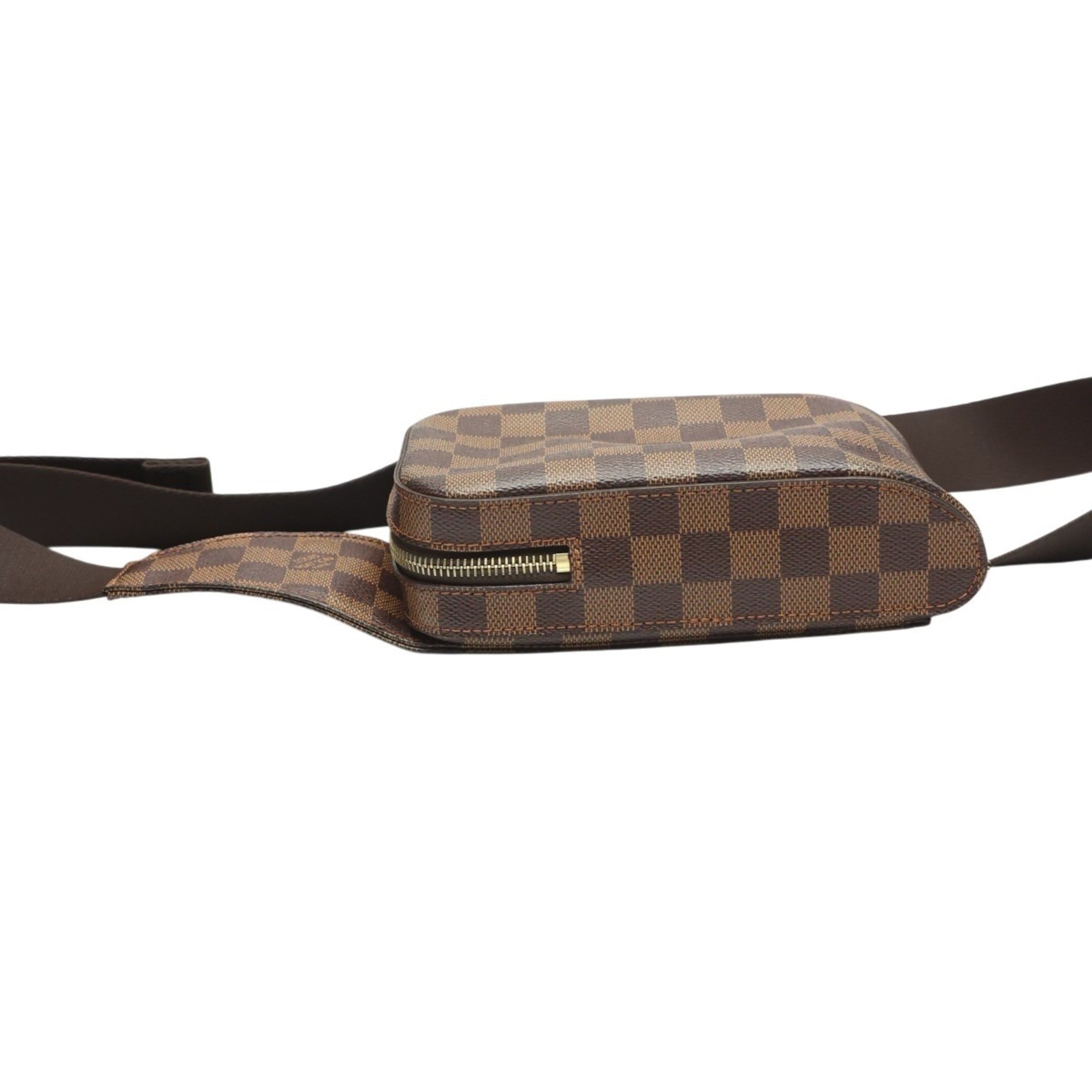 Louis Vuitton Brown Damier Canvas Ebene Damier Canvas Pouch Sling Bag (Pre-Owned)