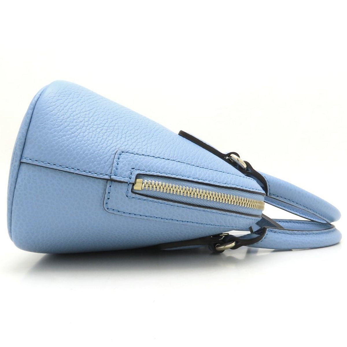 Gucci Light Blue Leather Handbag (Pre-Owned)