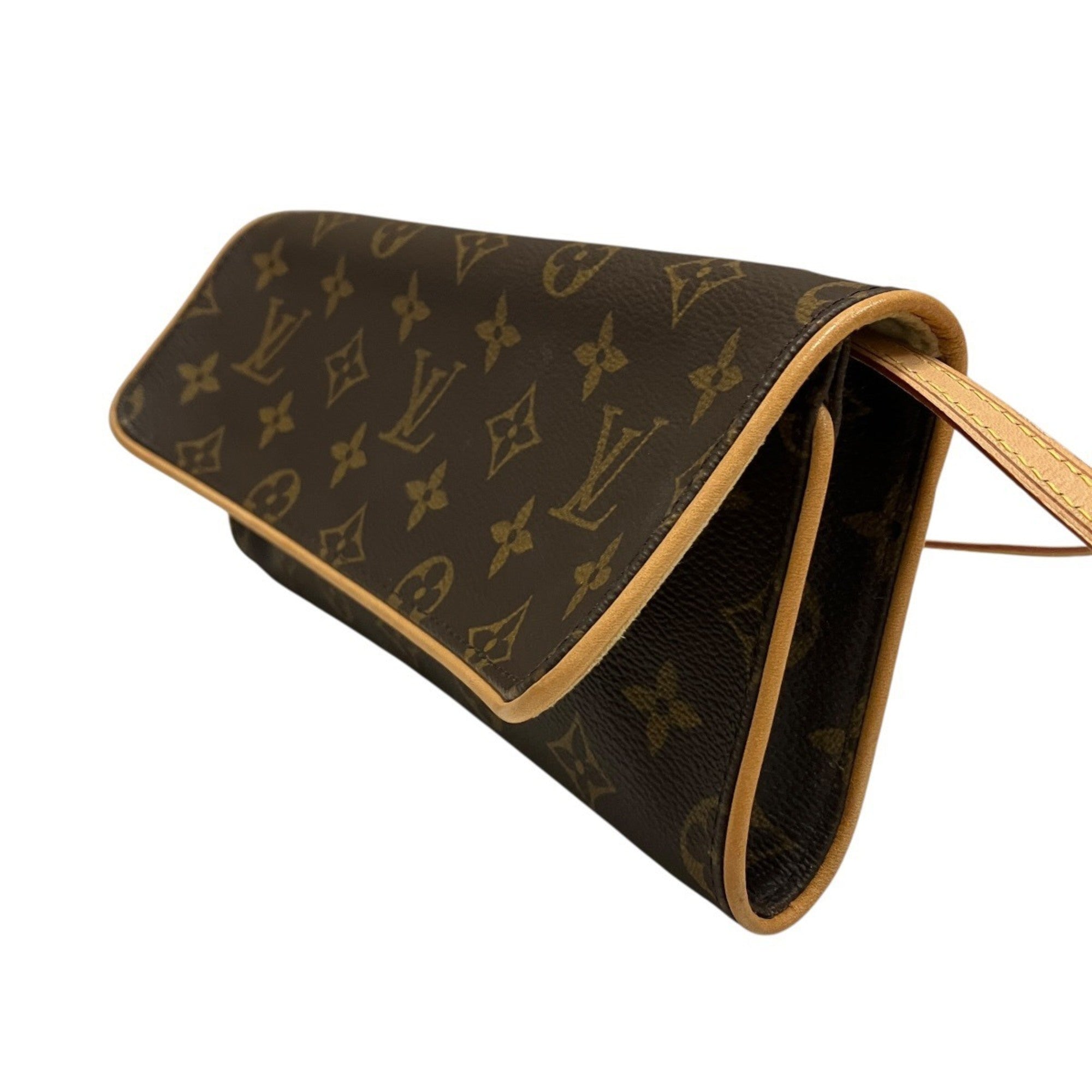 Louis Vuitton Brown Pochette (Pre-Owned)