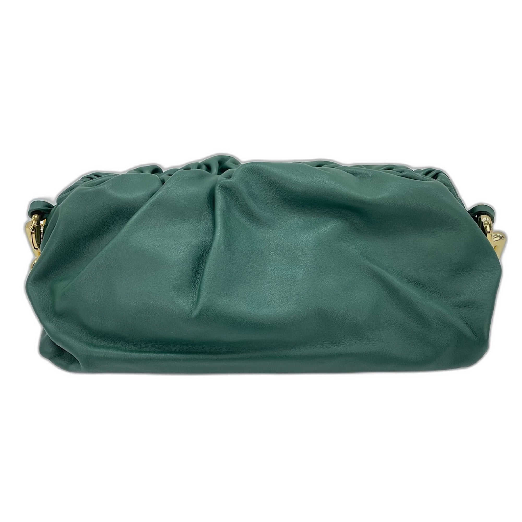 Bottega Veneta Green Pouch Shoulder Bag (Pre-Owned)