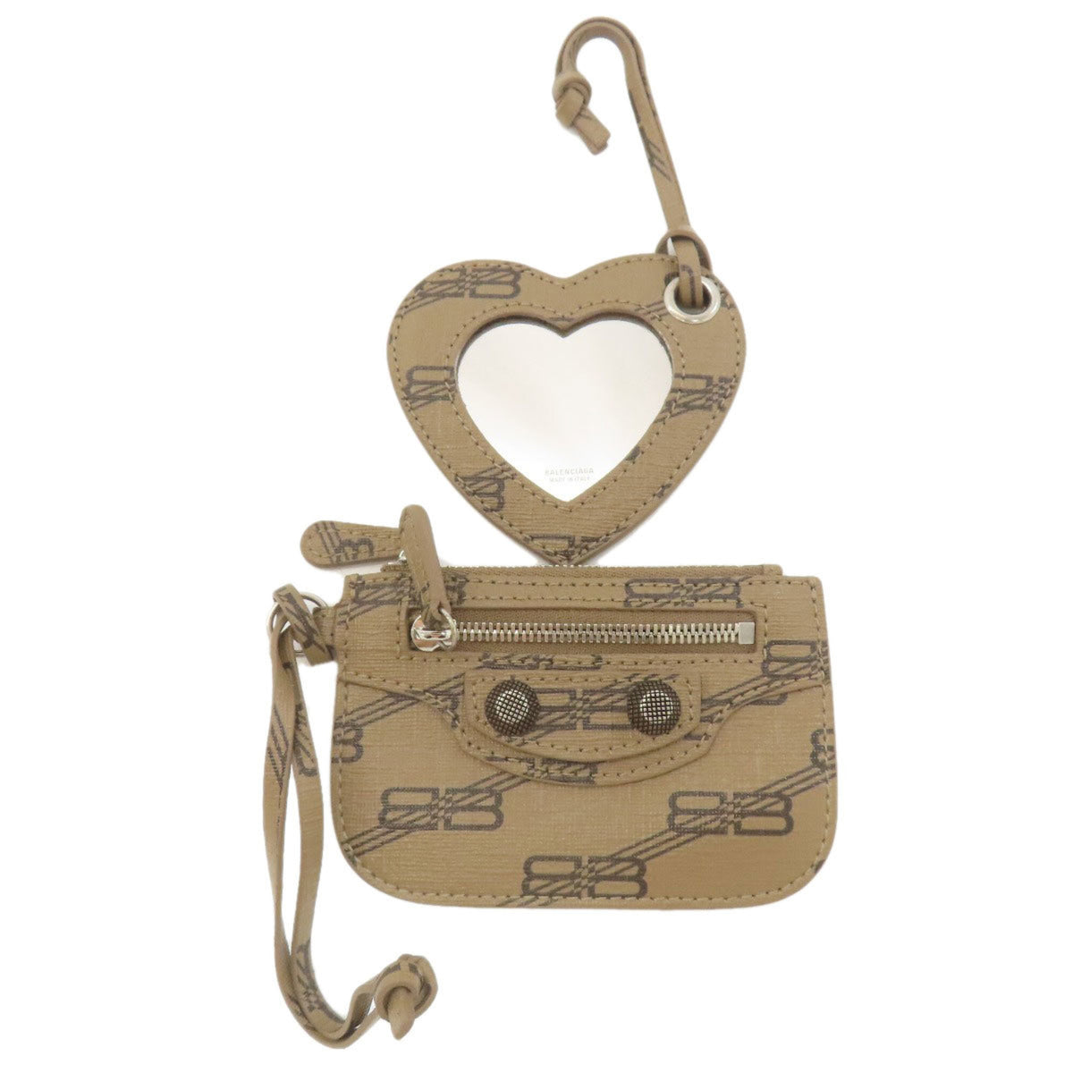 Balenciaga Brown Coated Canvas Handbag (Pre-Owned)