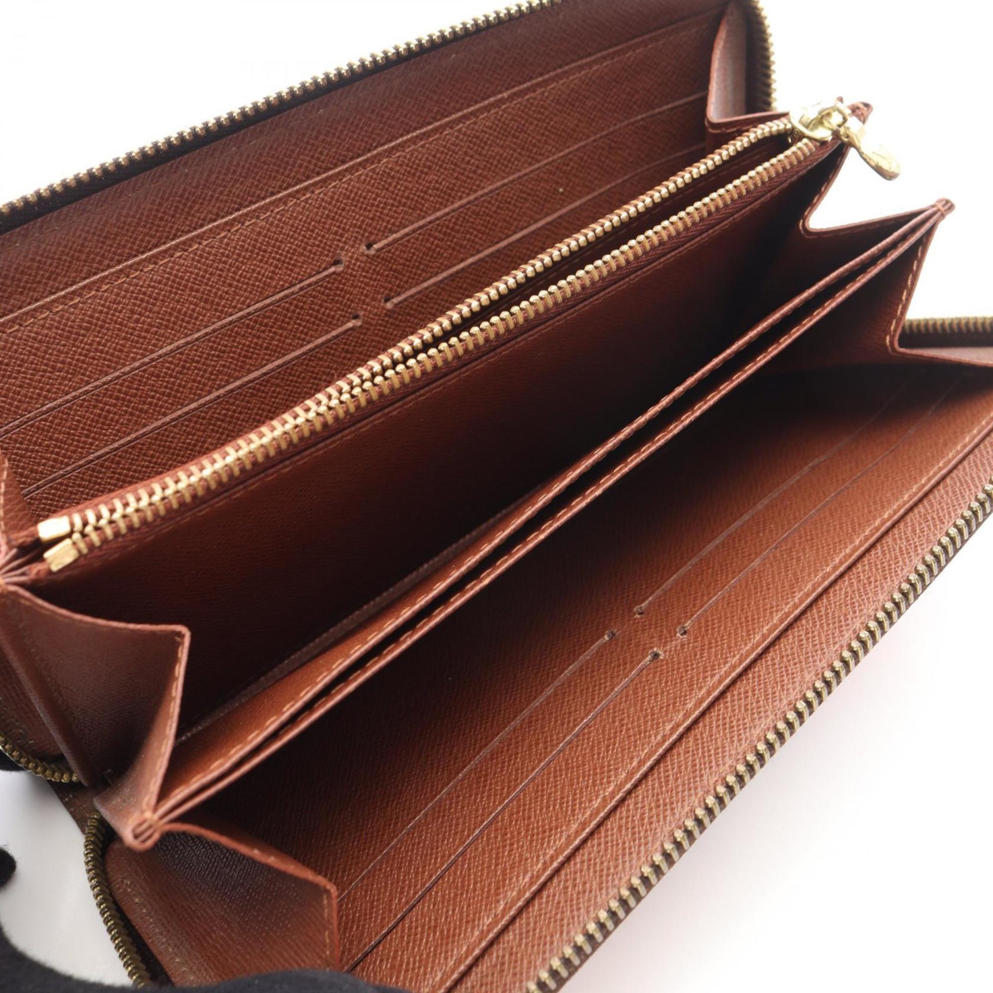 Louis Vuitton Brown Monogram Multi-Color Rose Monogram Rose Long Wallet (Bi-Fold) (Pre-Owned)