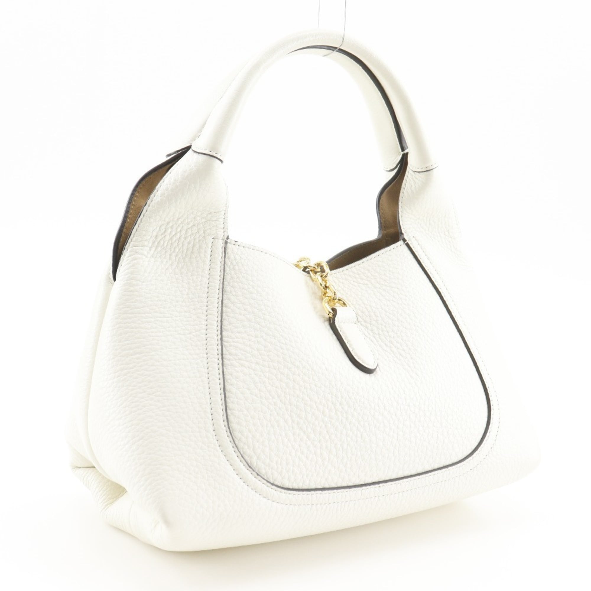 Gucci White Leather Handbag (Pre-Owned)