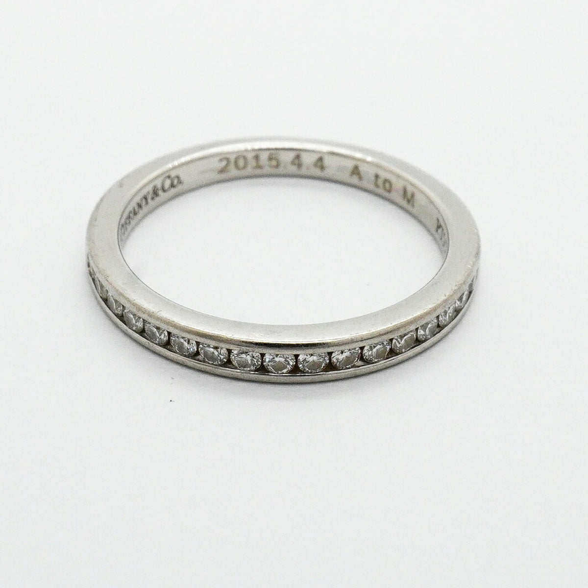 Tiffany Platinum 950 Band Ring (Pre-Owned)
