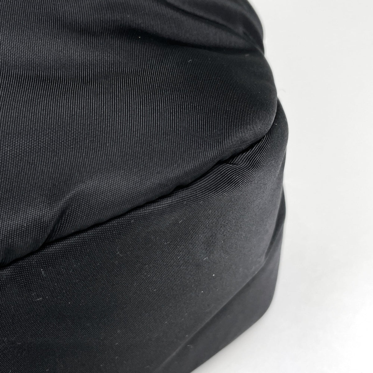 Prada Black Nylon Leather Handbag (Pre-Owned)