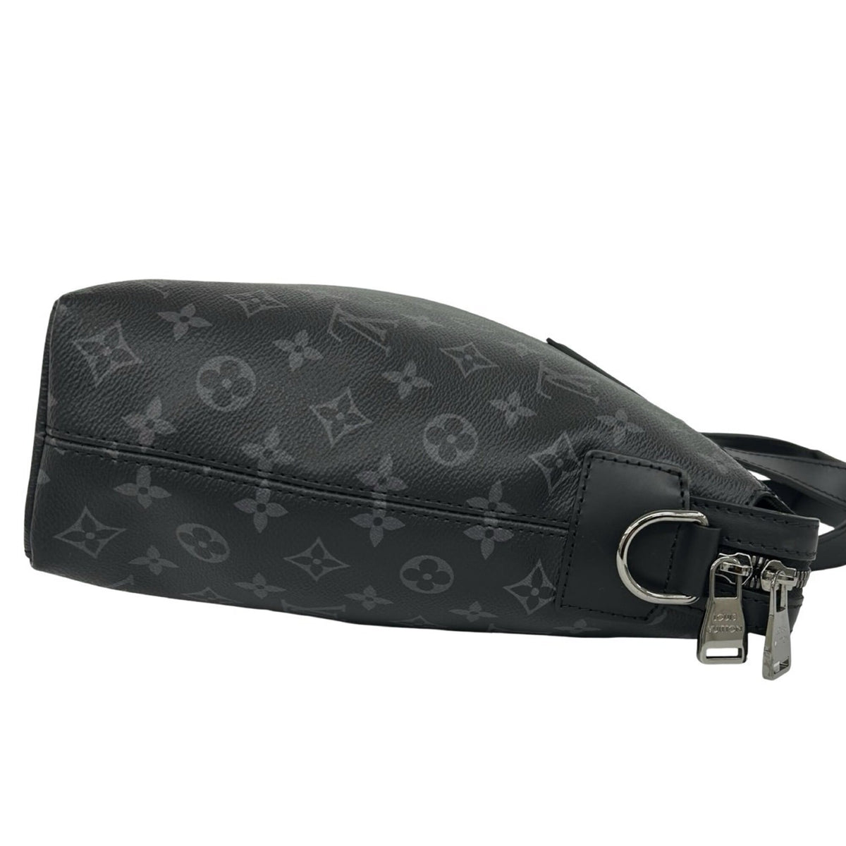 Louis Vuitton Black Leather Shoulder Bag (Pre-Owned)