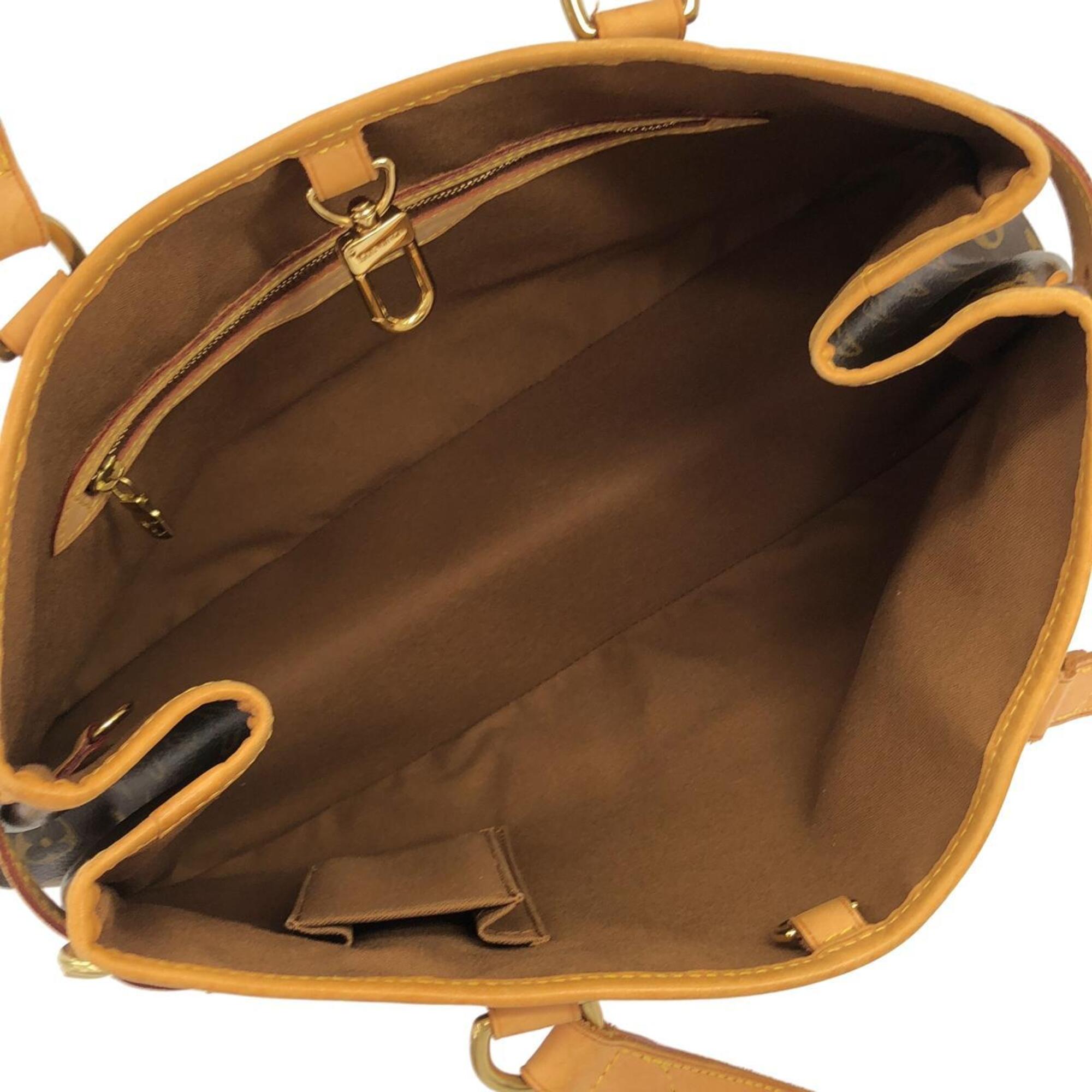 Louis Vuitton Brown Coated Canvas Handbag (Pre-Owned)
