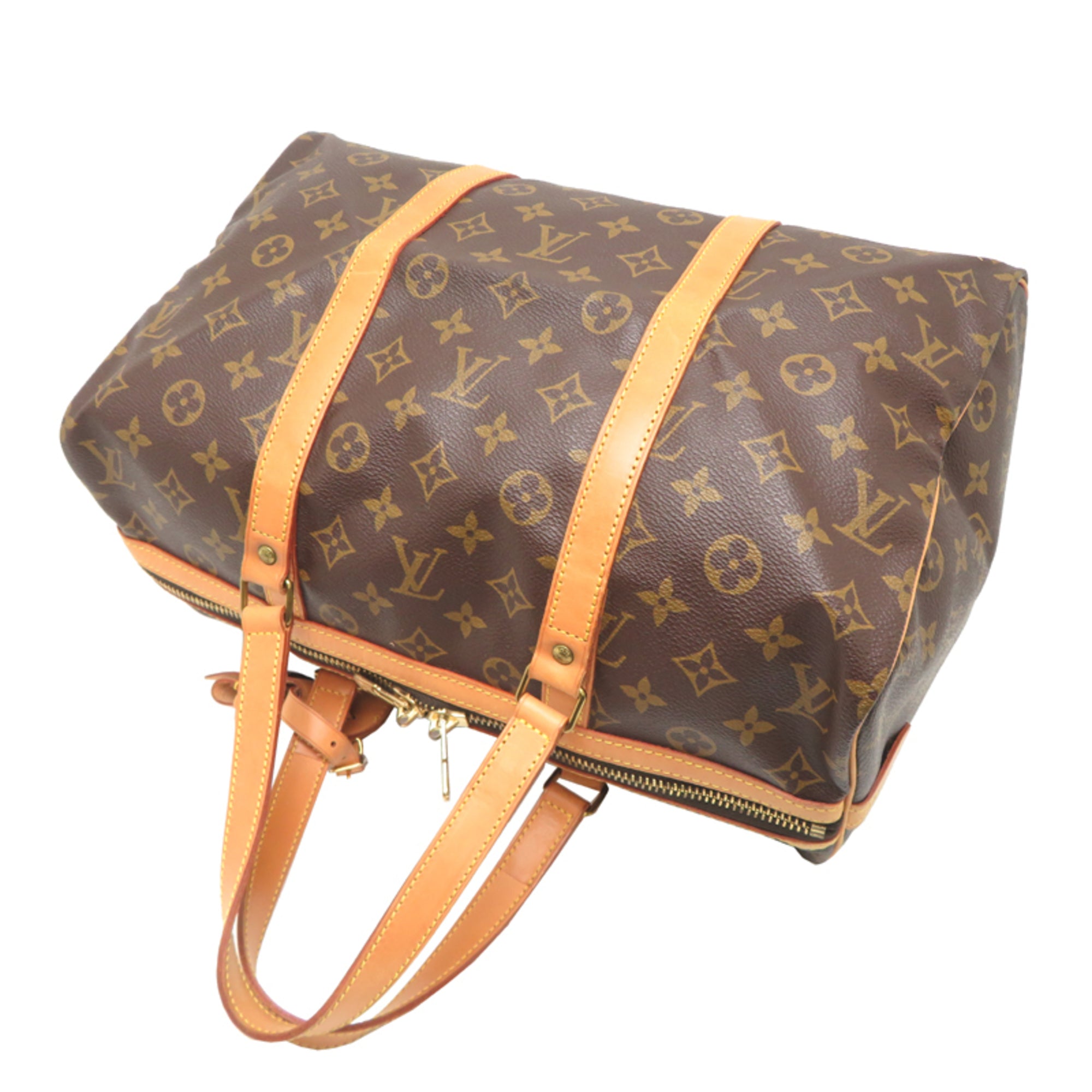 Louis Vuitton Brown Monogram Boston Bag (Pre-Owned)