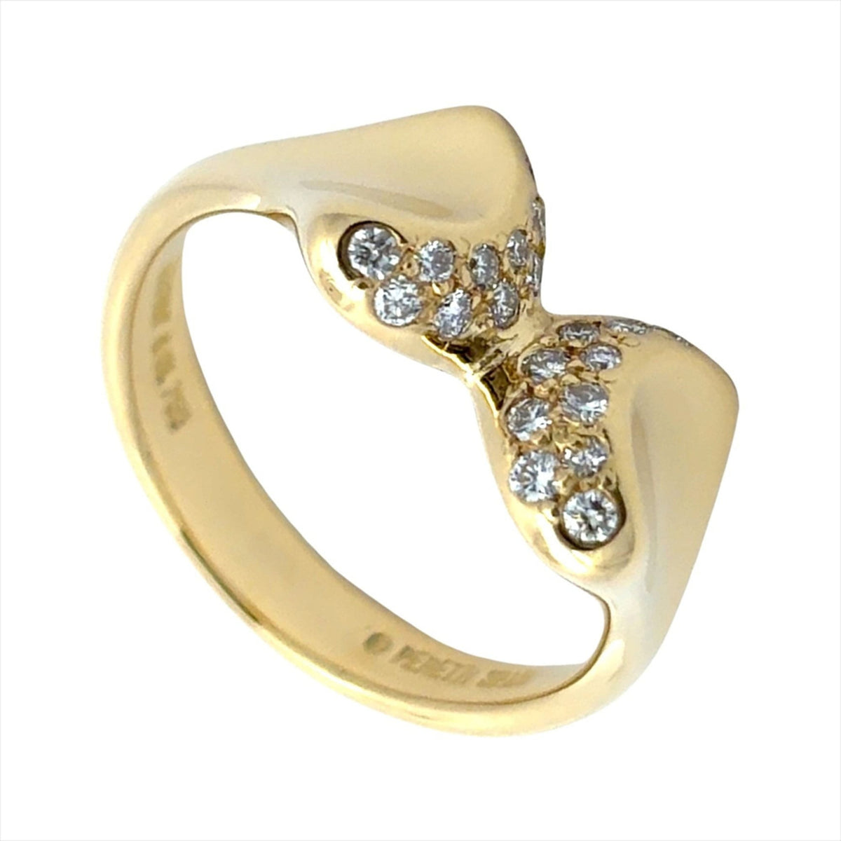 Tiffany Yellow Gold (18K) Band Ring (Pre-Owned)