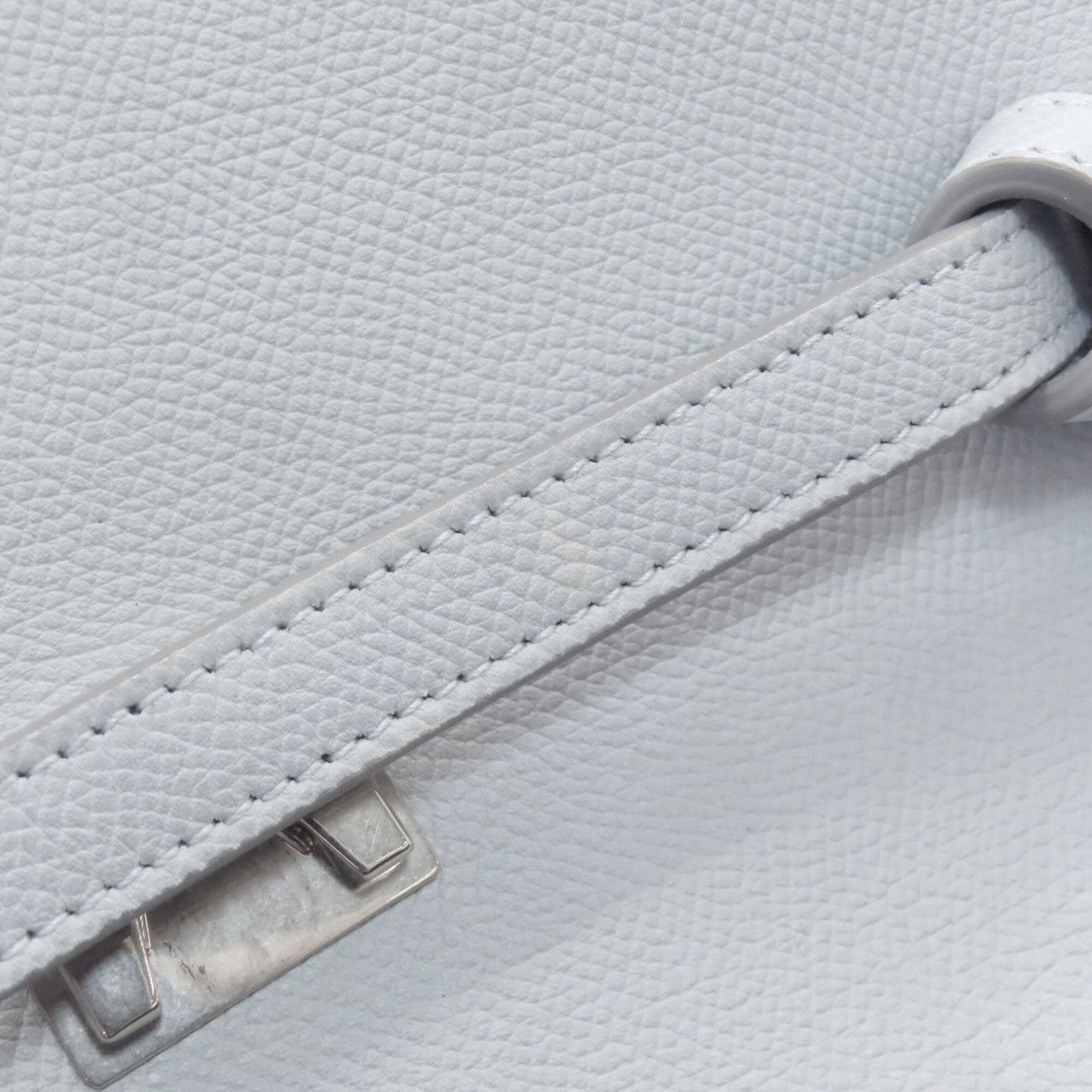 Celine Light Blue Leather Handbag (Pre-Owned)