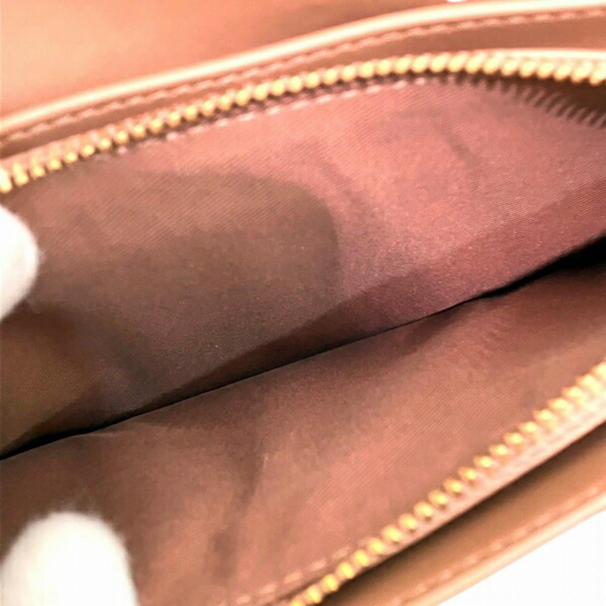 Coach Light Pink Leather Shoulder Bag (Pre-Owned)