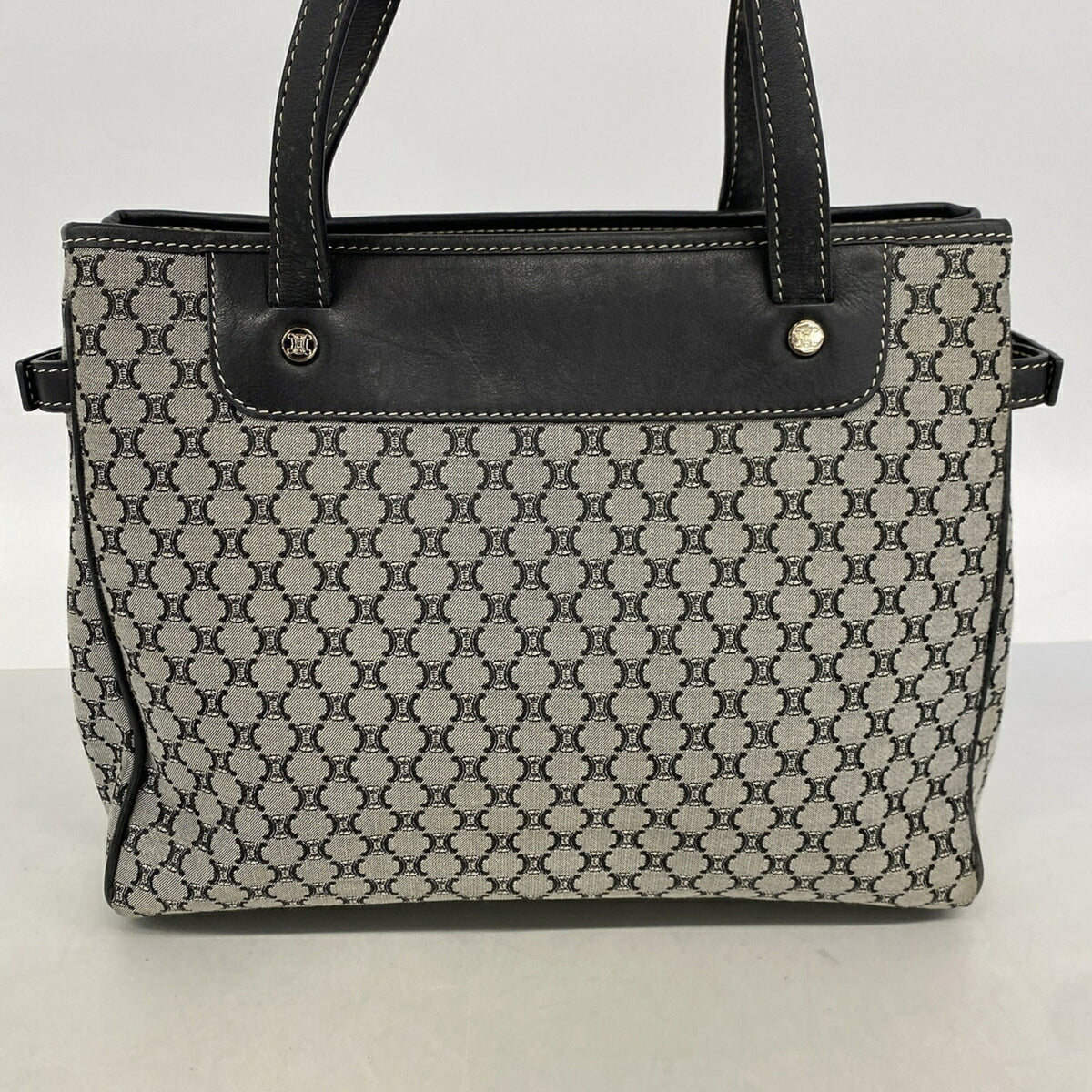 Celine Black Canvas Handbag (Pre-Owned)