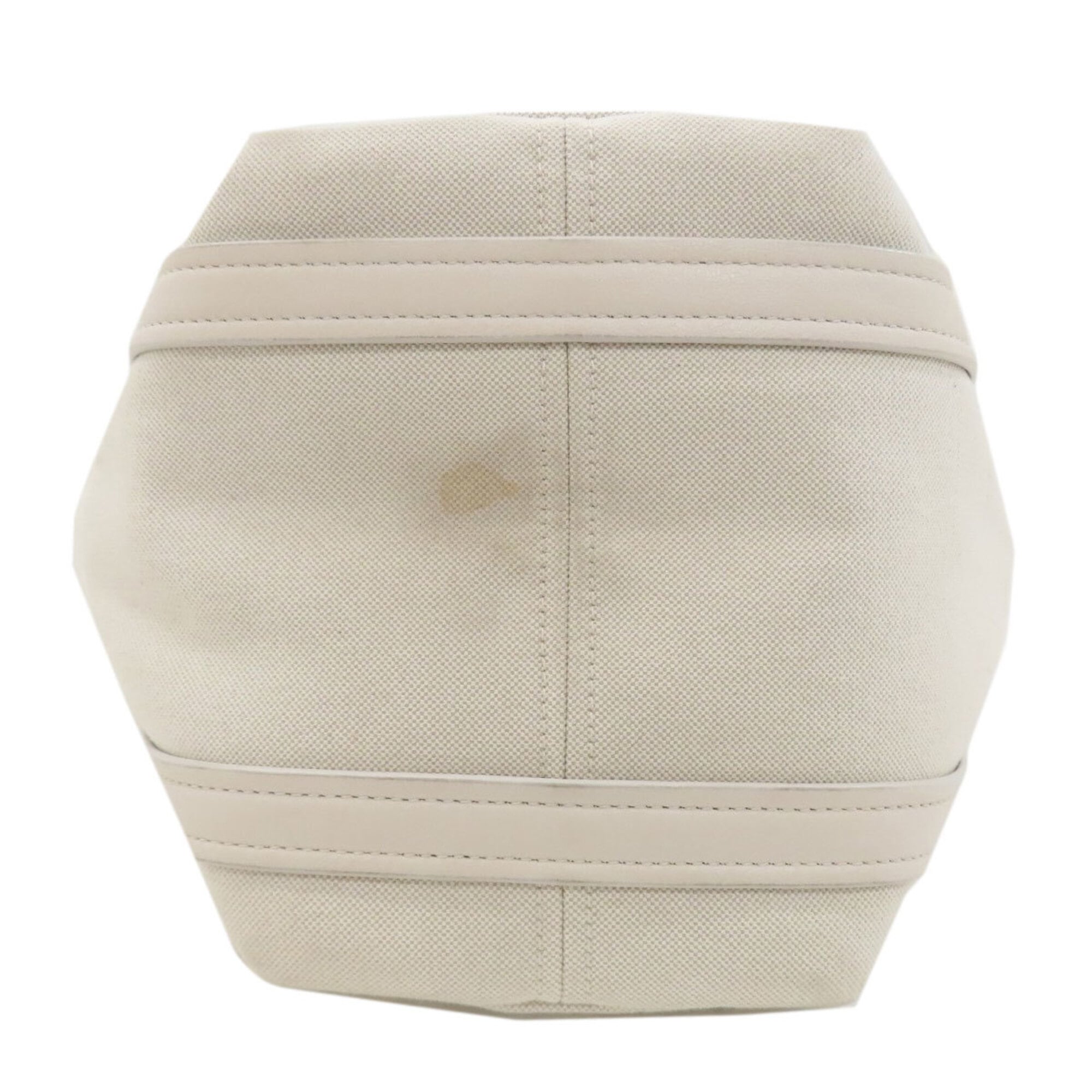 Balenciaga White Canvas Shoulder Bag (Pre-Owned)