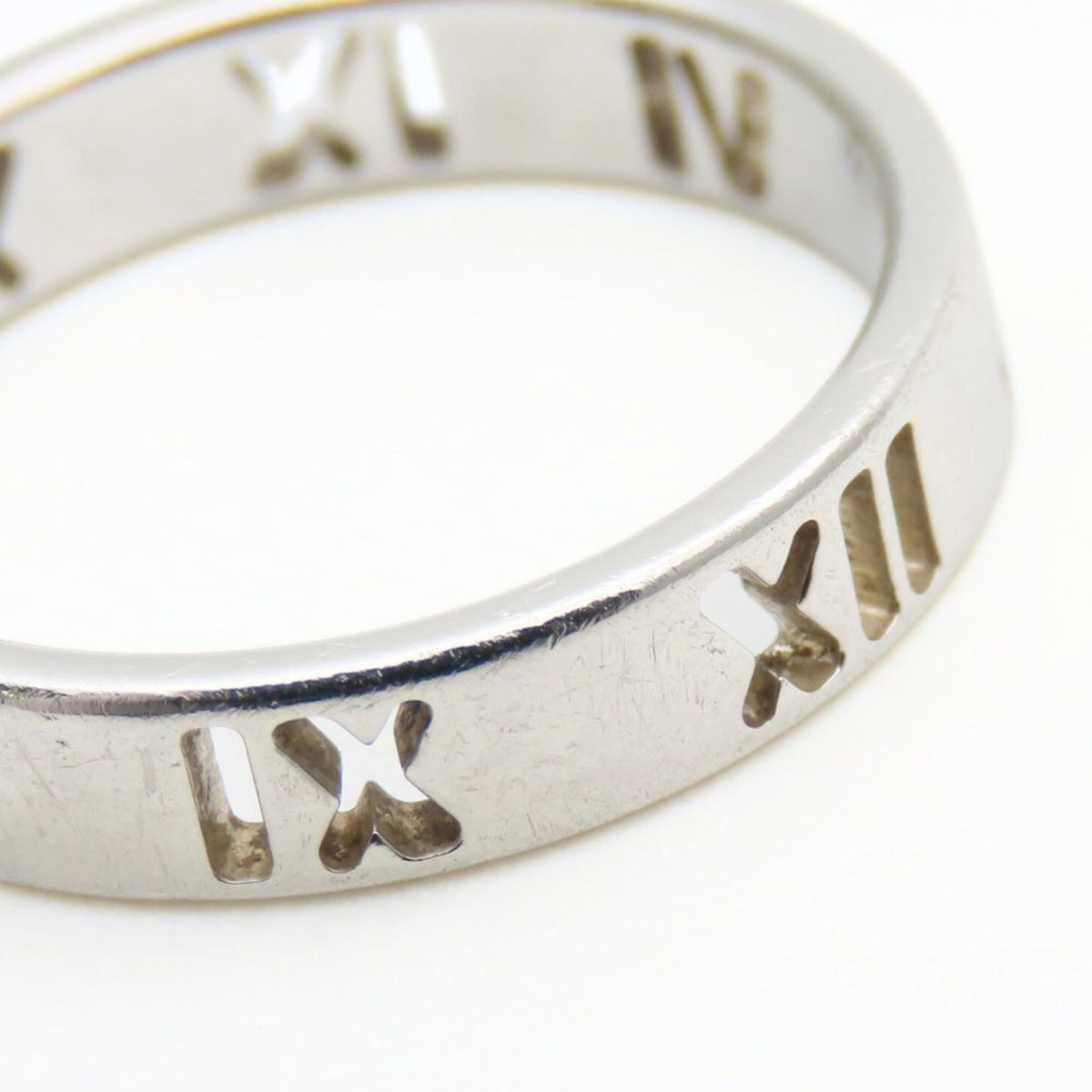 Tiffany Silver 925 Band Ring (Pre-Owned)