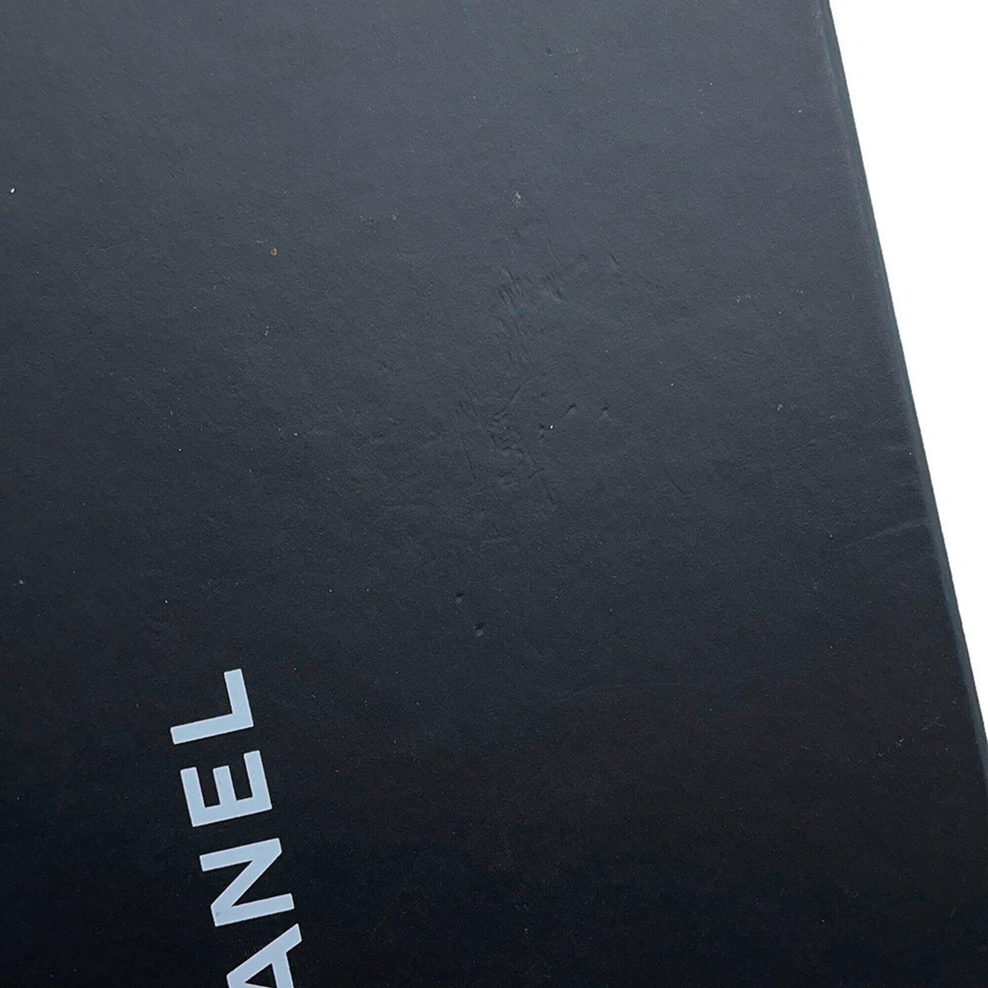Chanel Black Grained Calfskin Chain/Shoulder Wallet (Pre-Owned)