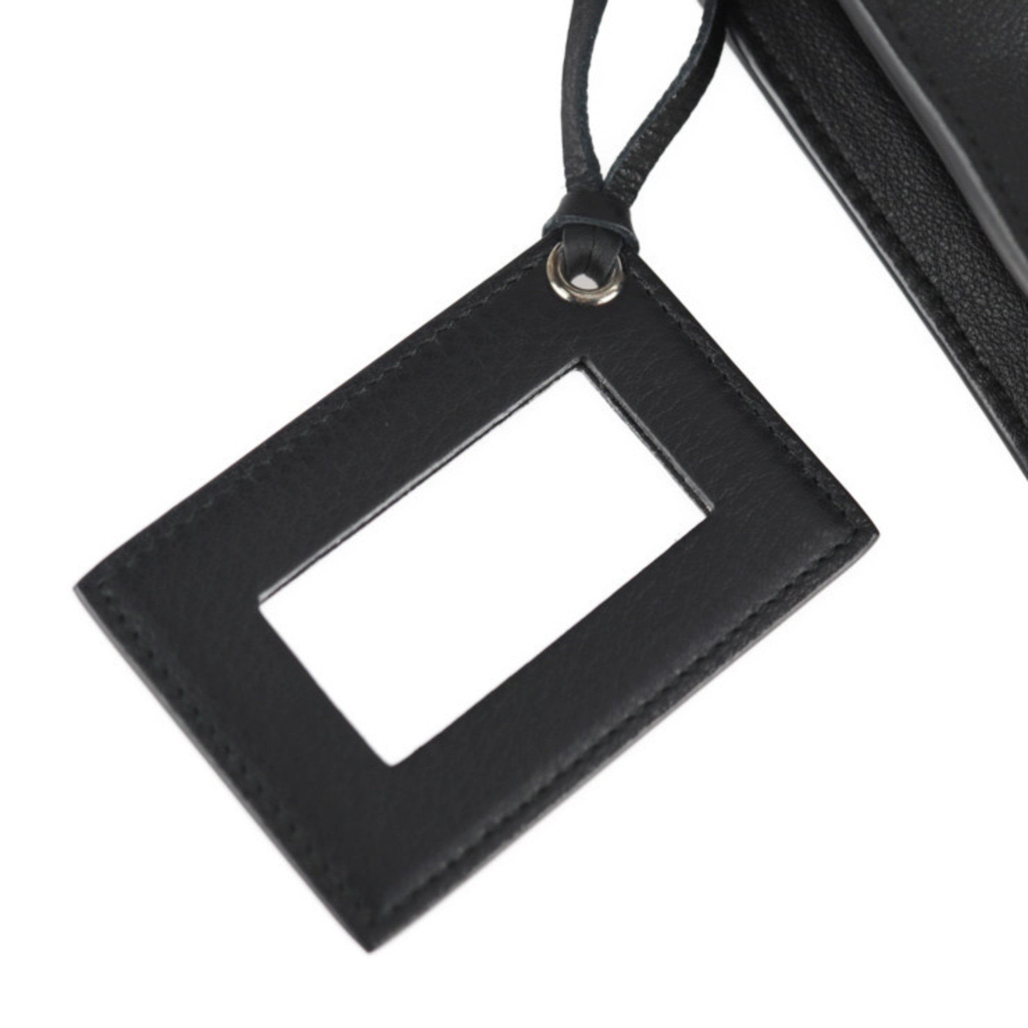 Balenciaga Paper Black Leather Clutch Bag (Pre-Owned)