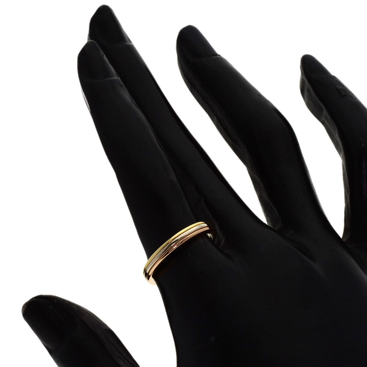 Cartier Yellow Gold (18K) Pink Gold (18K) White Gold (18K) Band Ring (Pre-Owned)