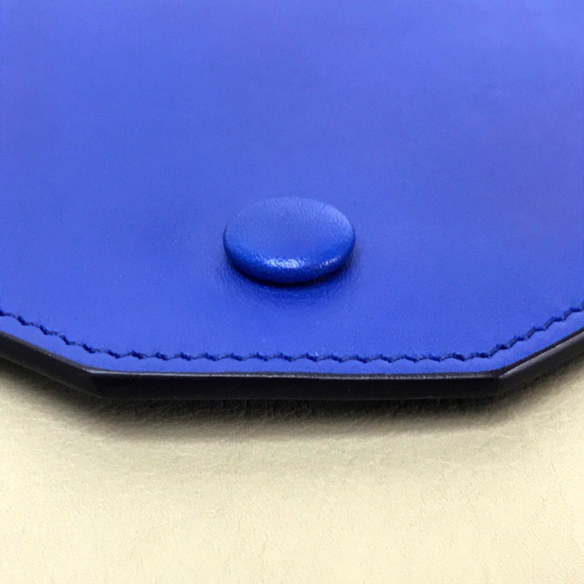 Celine Blue Leather Clutch Bag (Pre-Owned)