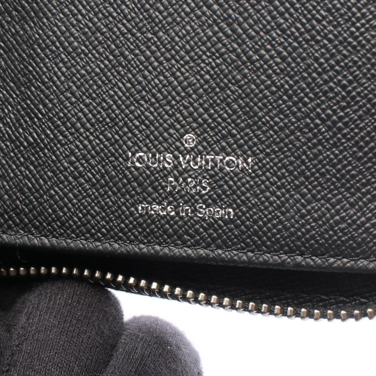 Louis Vuitton Black Cuir Ombre Leather Pvc Long Wallet (Bi-Fold) (Pre-Owned)