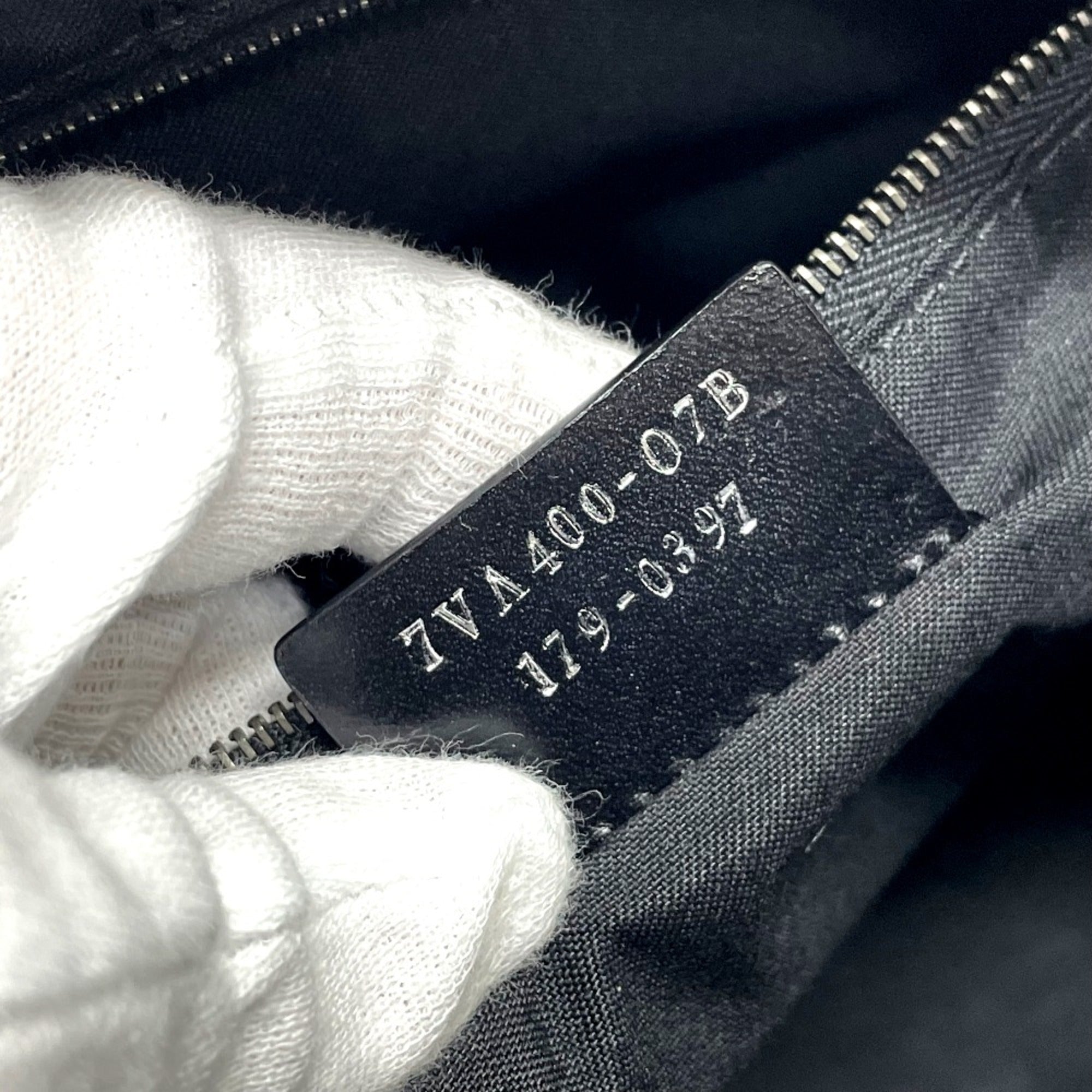 Fendi Navy Leather Briefcase (Pre-Owned)
