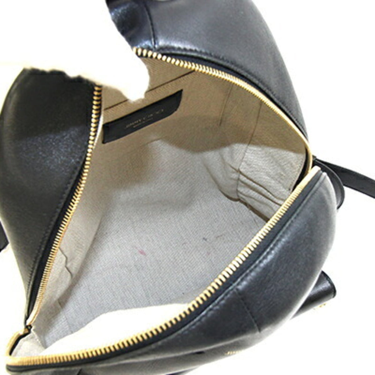 Jimmy Choo Black Leather Backpack (Pre-Owned)