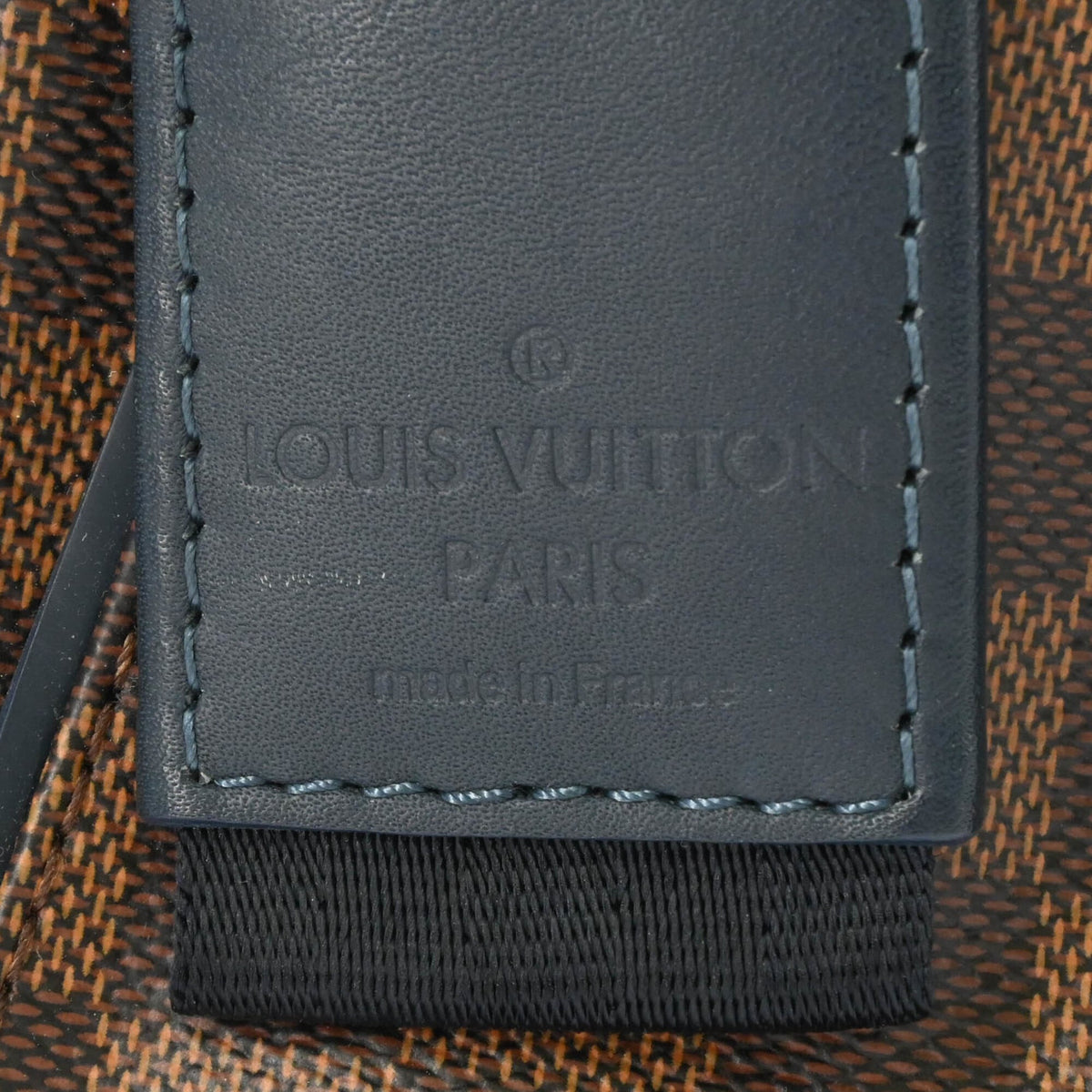 Louis Vuitton Brown Damier Graphite Shoulder Bag (Pre-Owned)