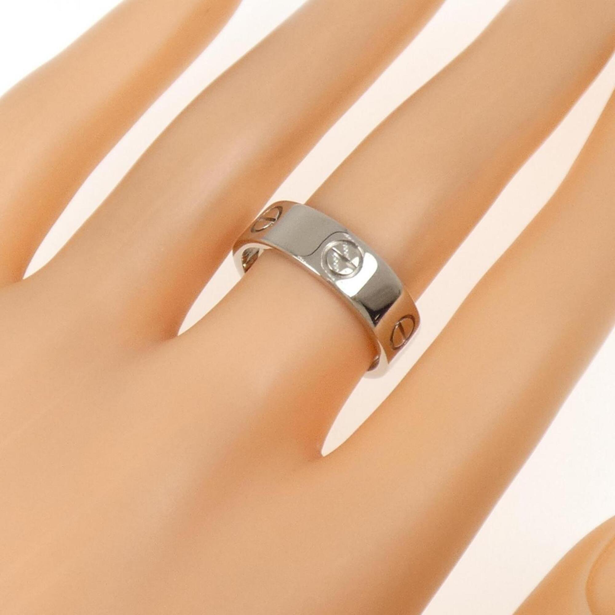 Cartier Love White Gold (18K) Band Ring (Pre-Owned)