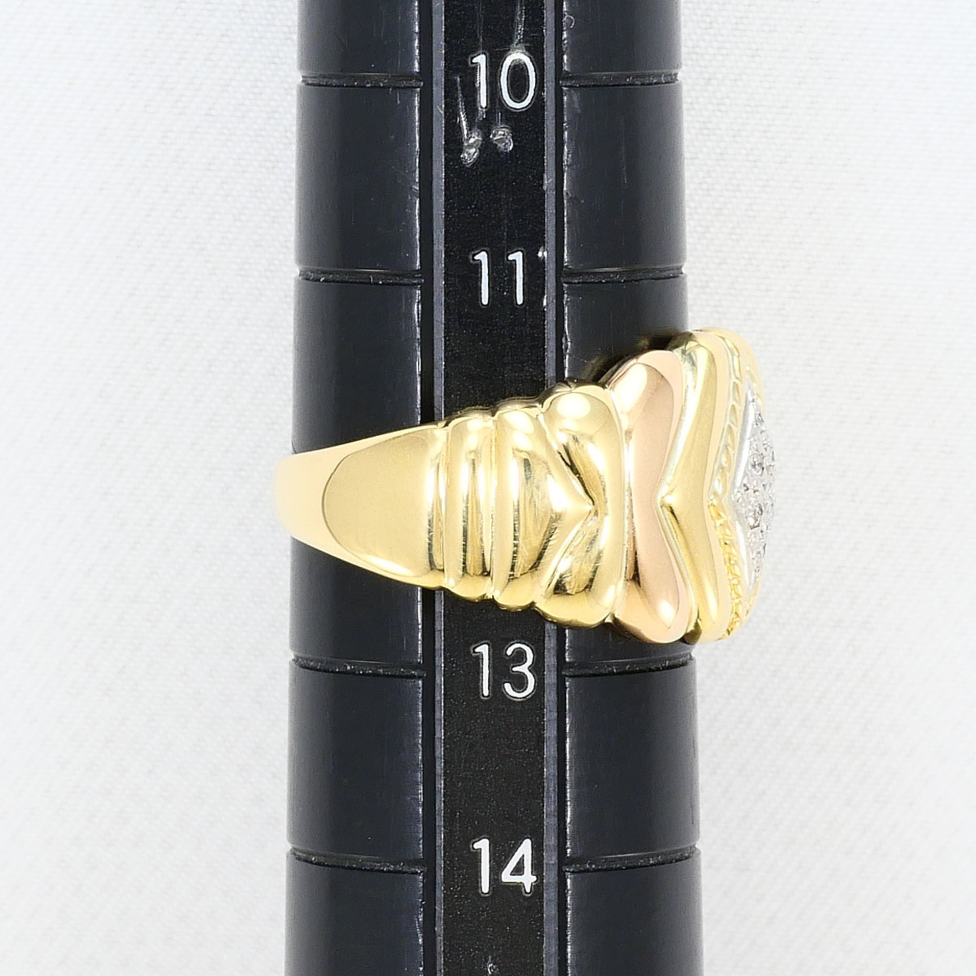 Unbranded Pink Gold Platinum Yellow Gold Yellow Gold (18K) Pink Gold (18K) Platinum 900 Band Ring (Pre-Owned)