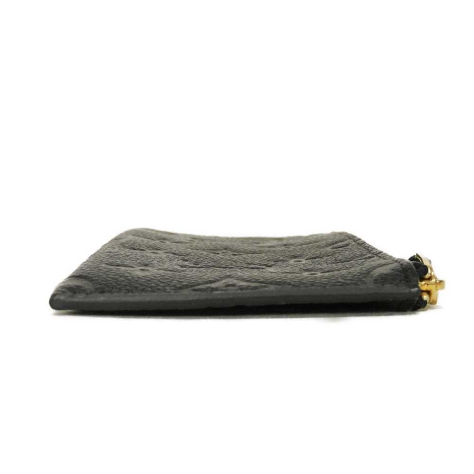 Louis Vuitton Black Noir Monogram Empreinte Leather Coin Purse/Coin Case (Pre-Owned)