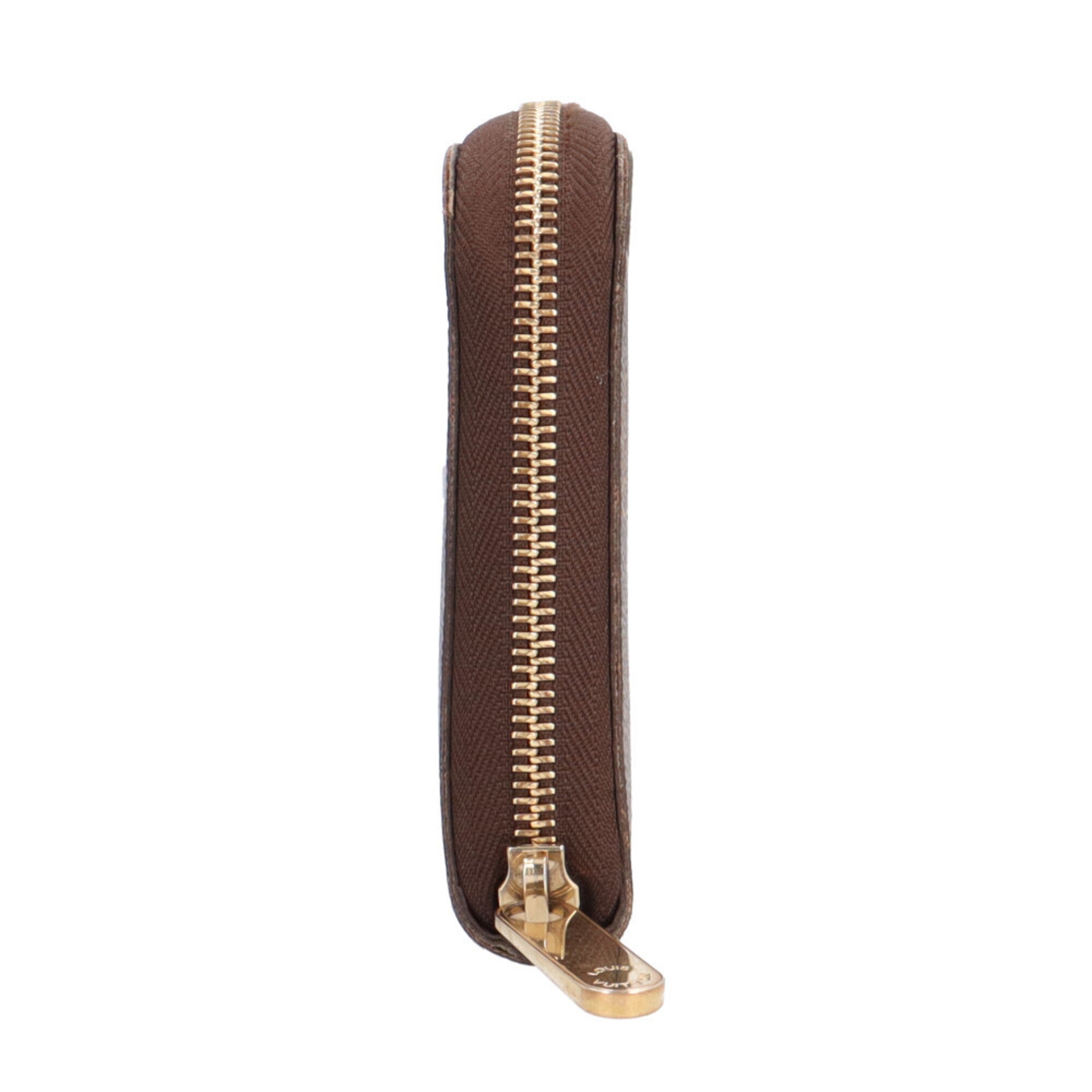 Louis Vuitton Monogram Brown Monogram Long Wallet (Bi-Fold) (Pre-Owned)