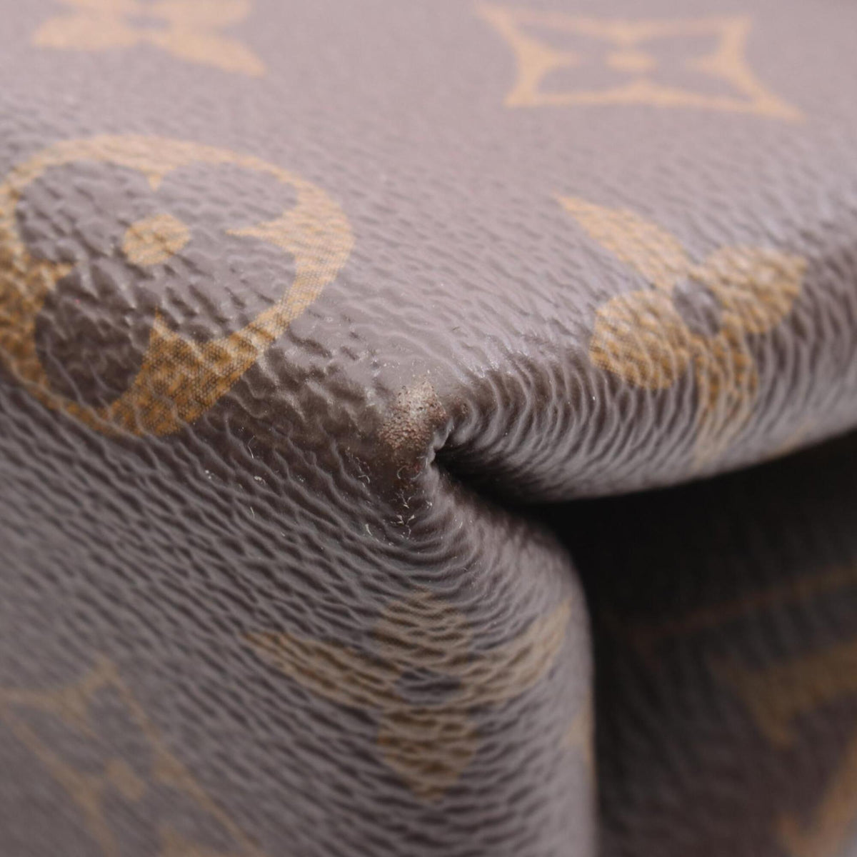 Louis Vuitton Black Brown Monogram Noir Monogram Leather Handbag (Pre-Owned)
