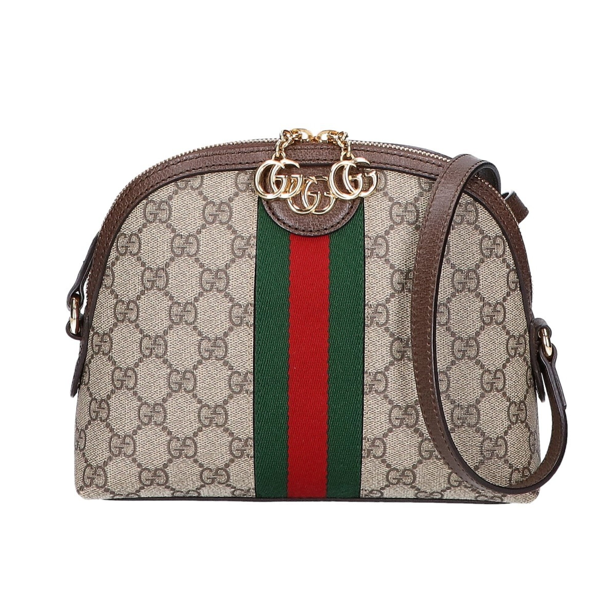 Gucci Dark Brown Pvc Shoulder Bag (Pre-Owned)