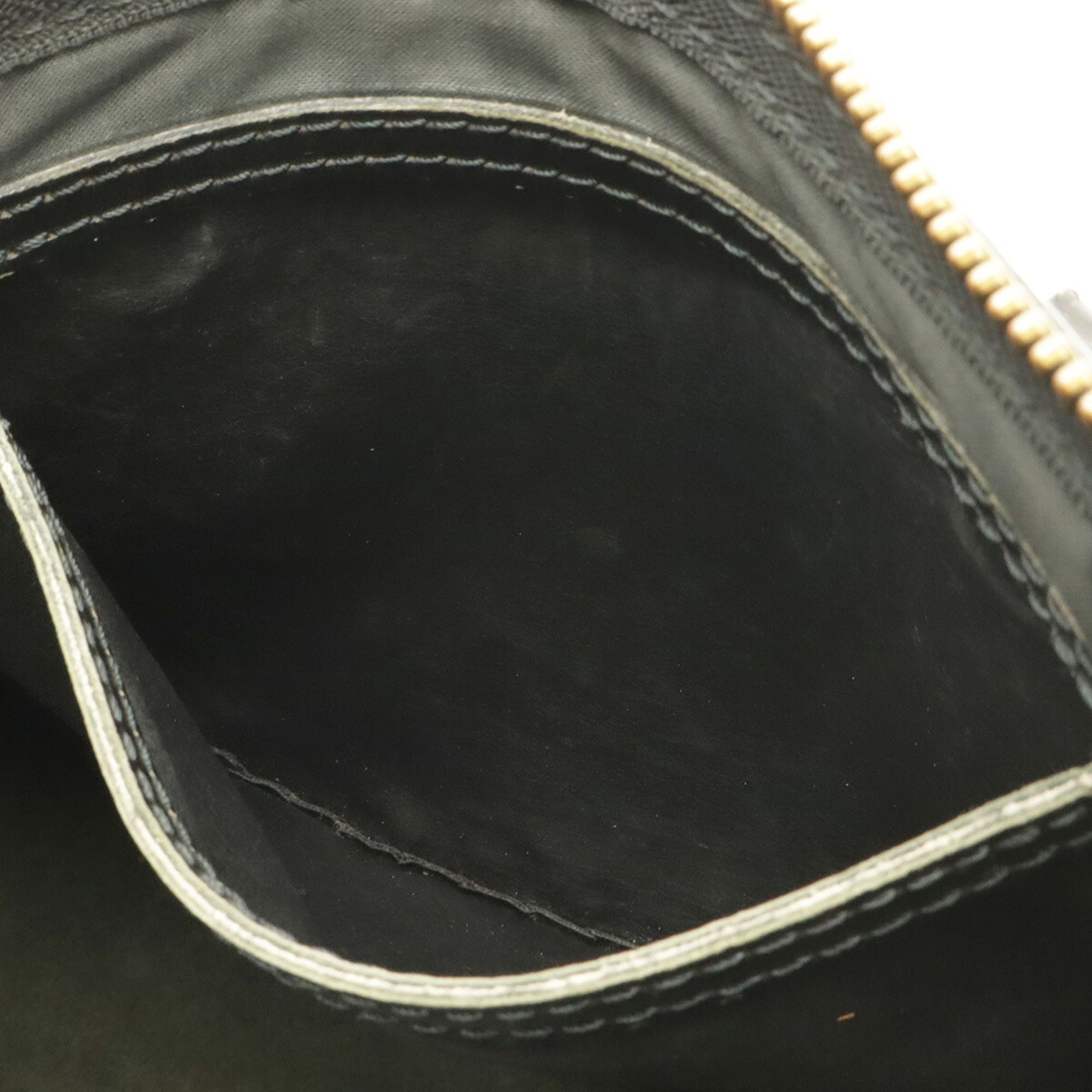 Louis Vuitton Noir Epi Leather Boston Bag Handbag (Pre-Owned)