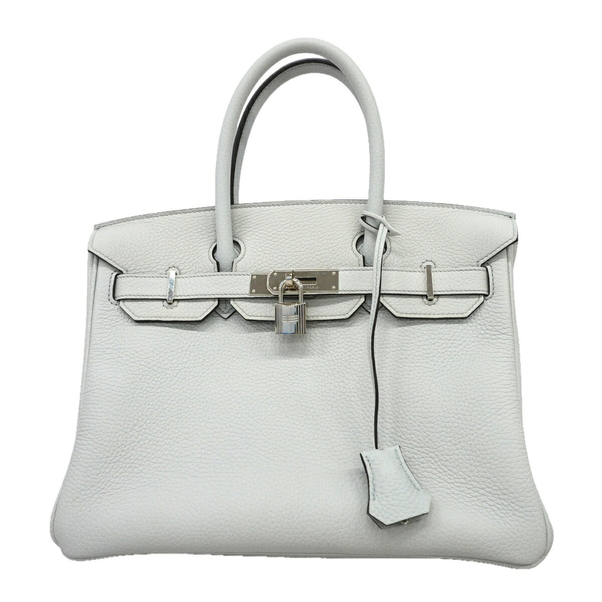 Hermes Blue Togo Leather Handbag (Pre-Owned)