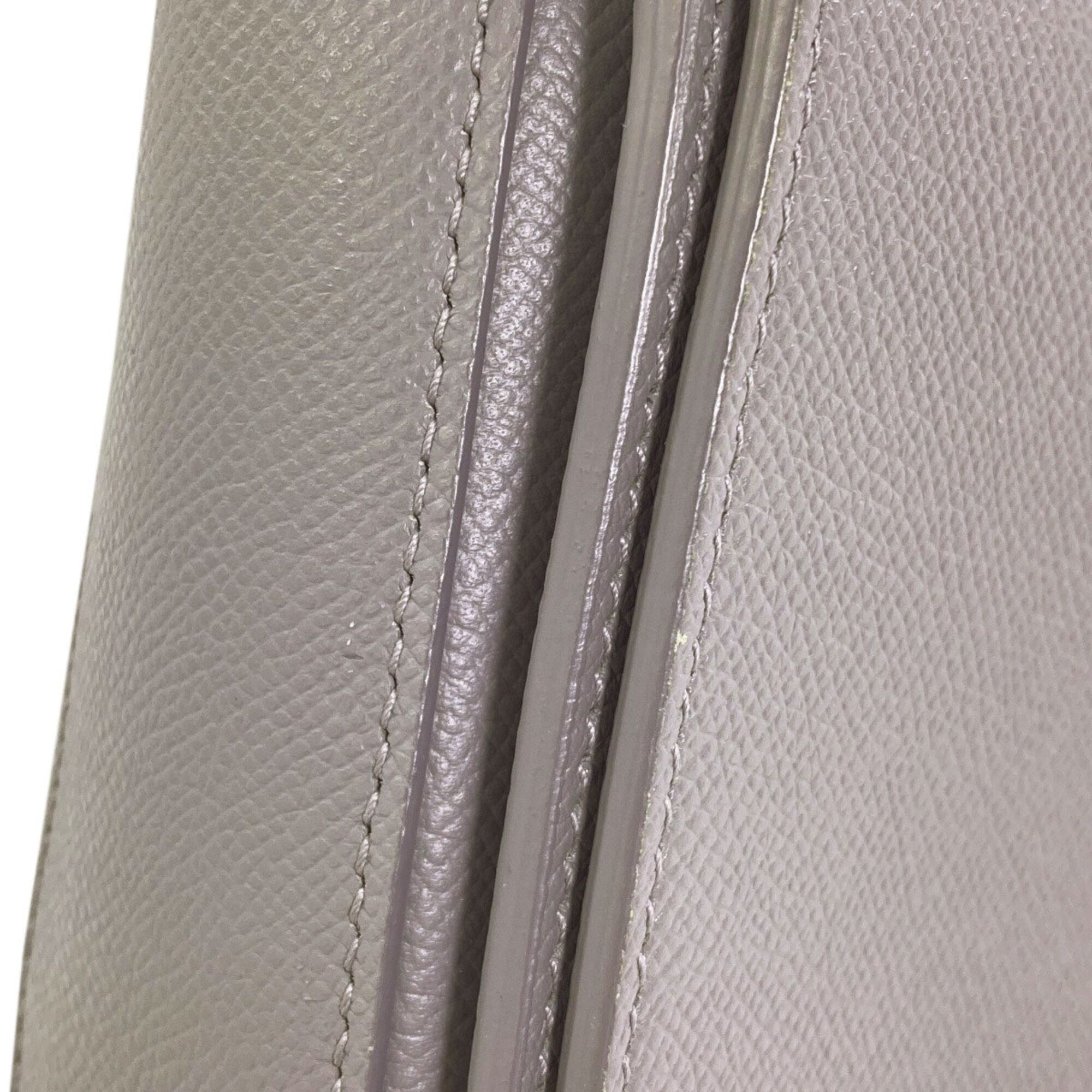 Balenciaga Gray Leather Shoulder Bag (Pre-Owned)