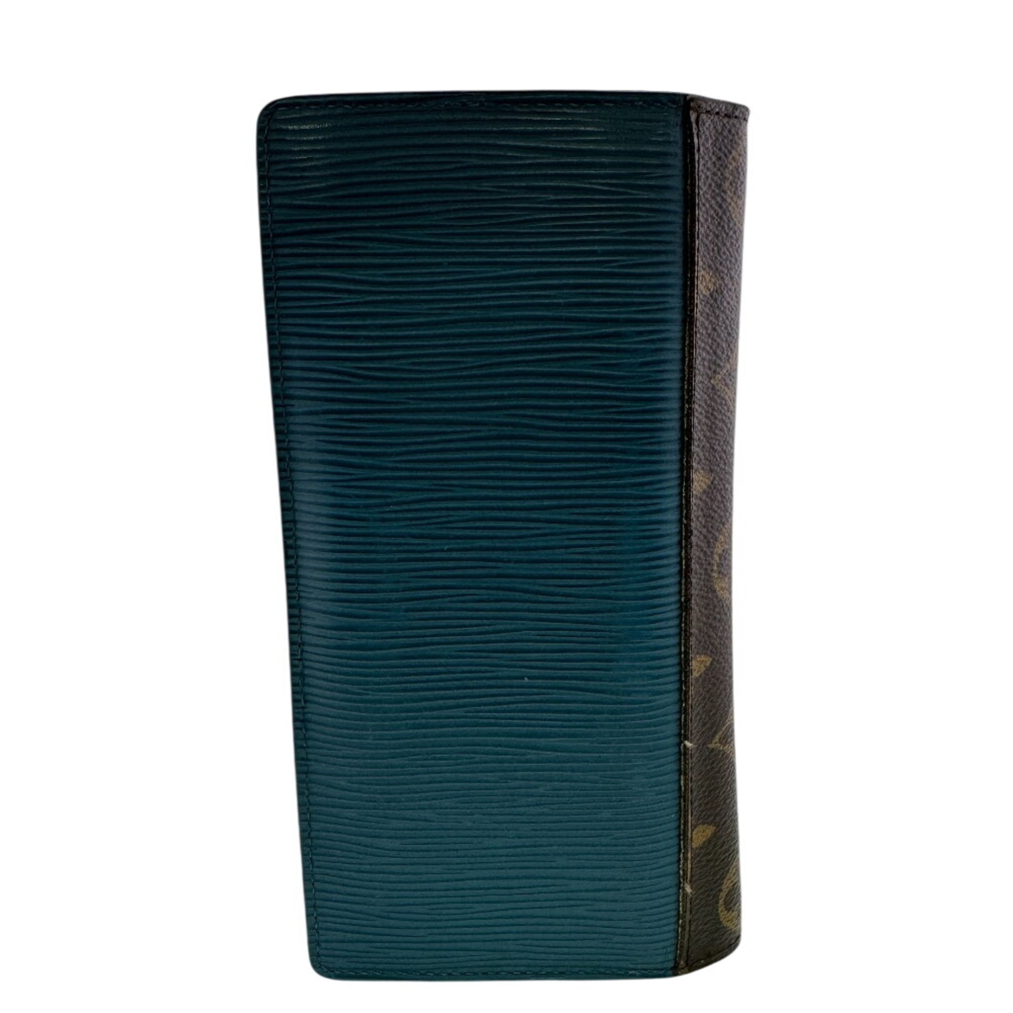 Louis Vuitton Epi Brown Leather Long Wallet (Bi-Fold) (Pre-Owned)
