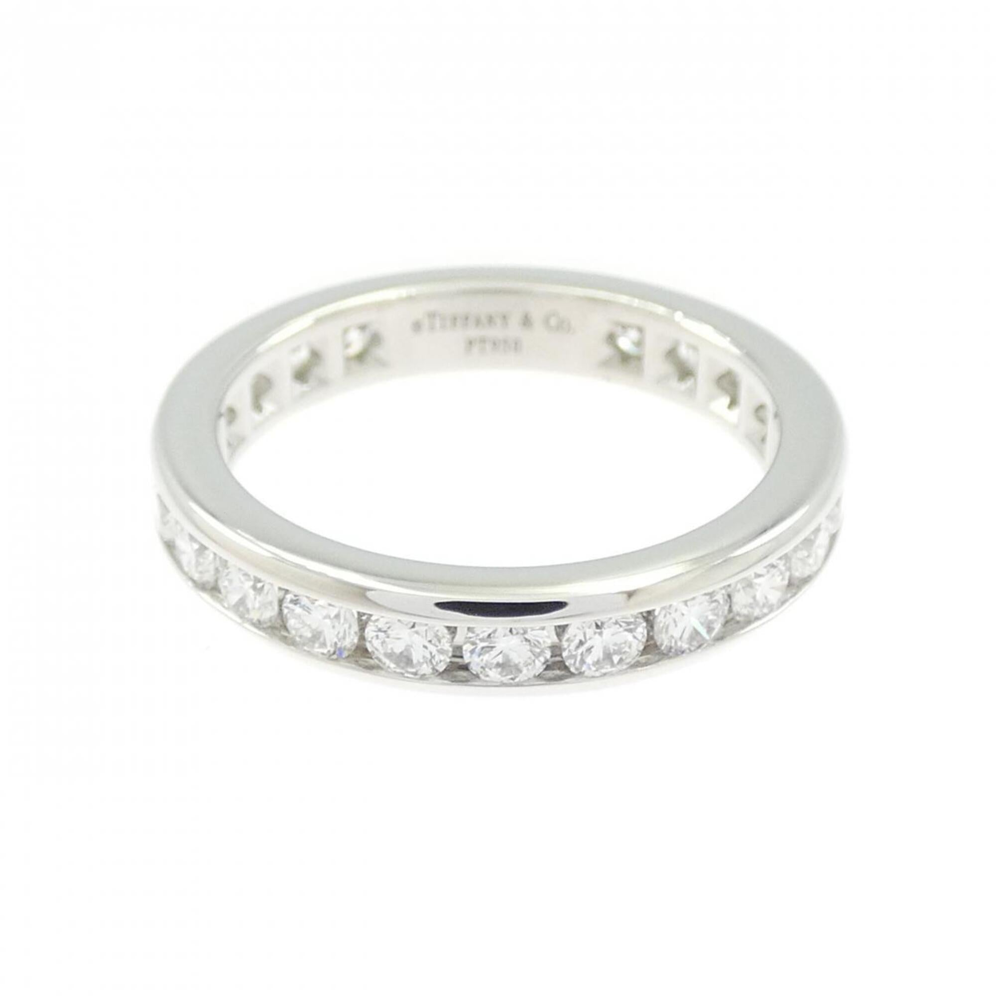 Tiffany Platinum Platinum 950 Band Ring (Pre-Owned)