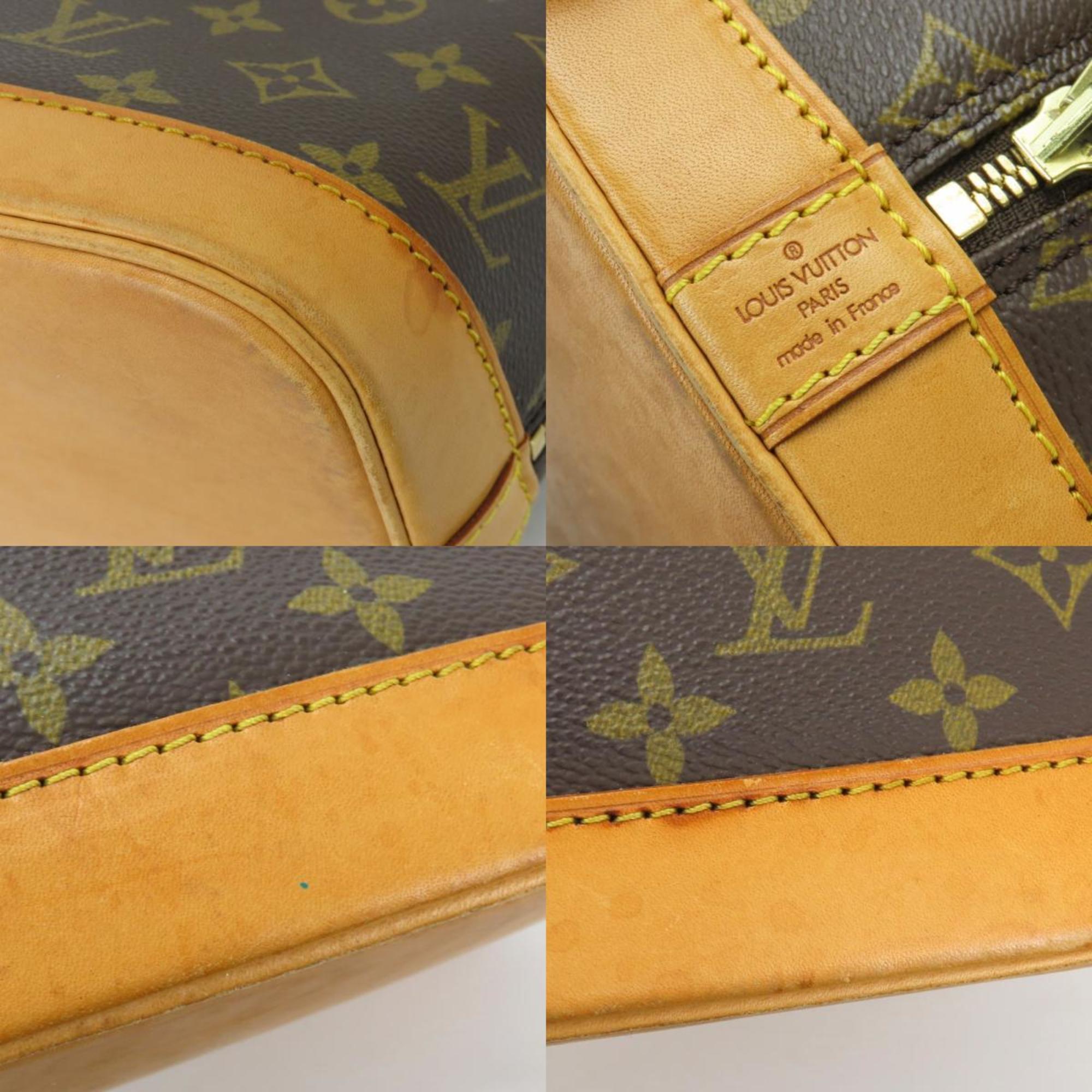 Louis Vuitton Brown Monogram Handbag (Pre-Owned)