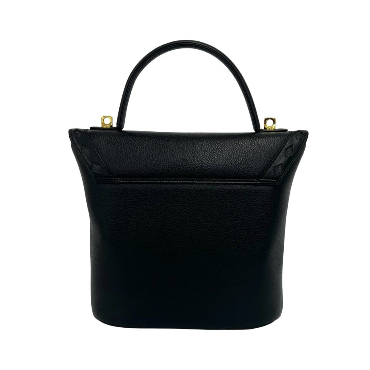 Yves Saint Laurent Black Leather Handbag Shoulder Bag (Pre-Owned)