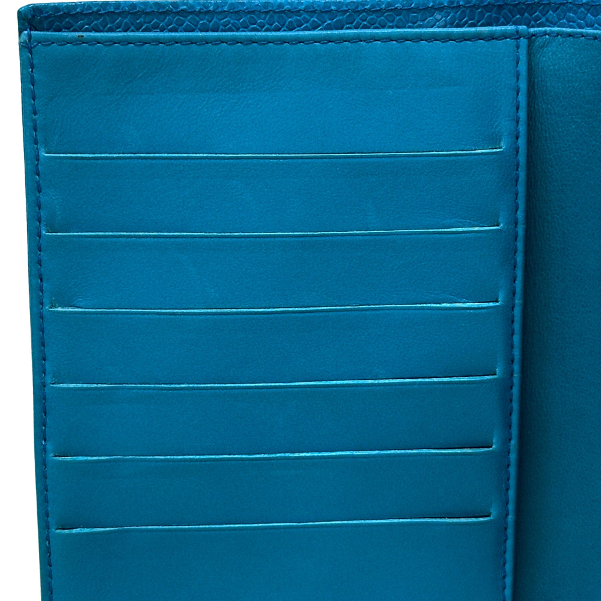 Chanel Blue Grained Calfskin (Pre-Owned)